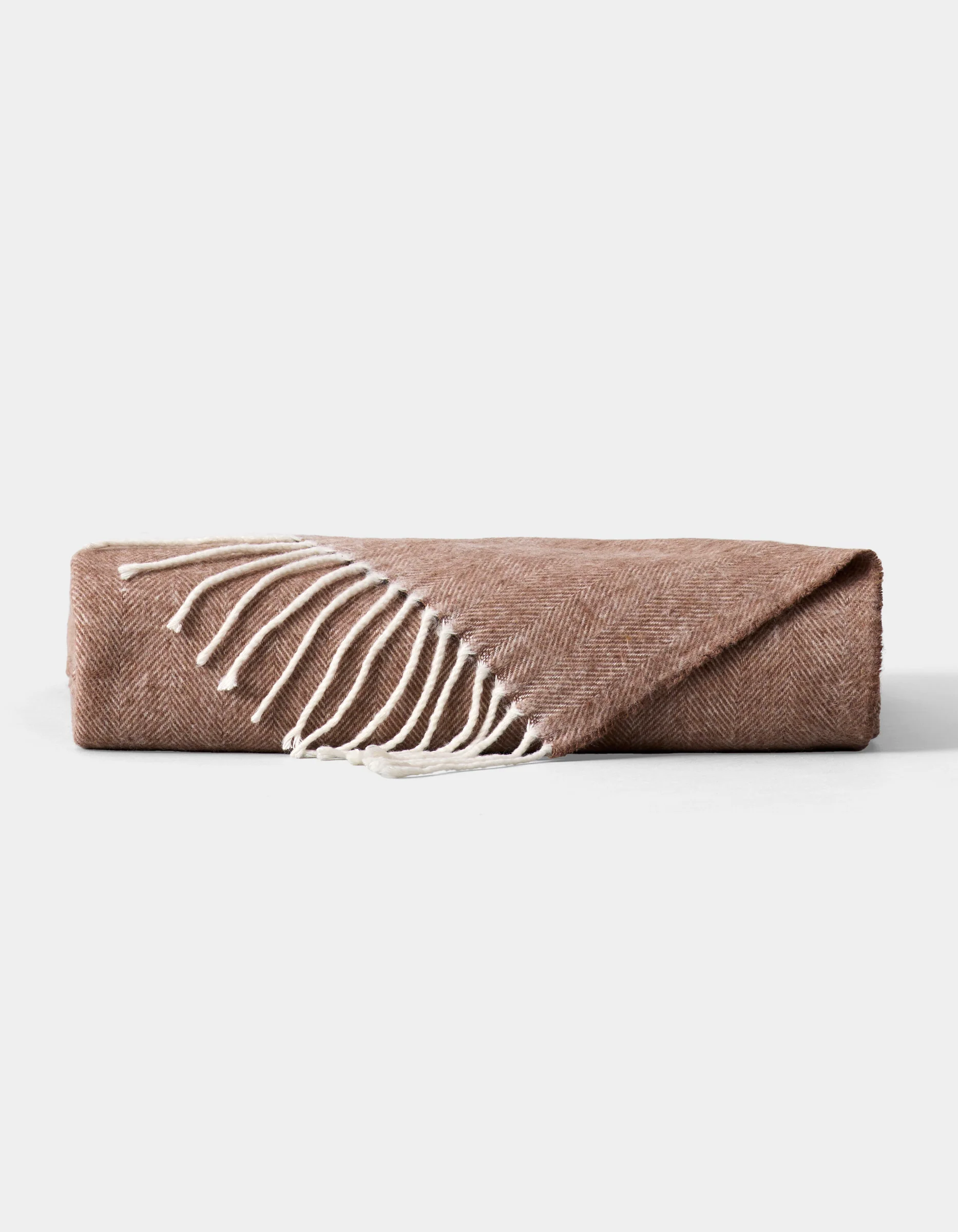 Bamboo Herringbone Tassel Throw - Image 16