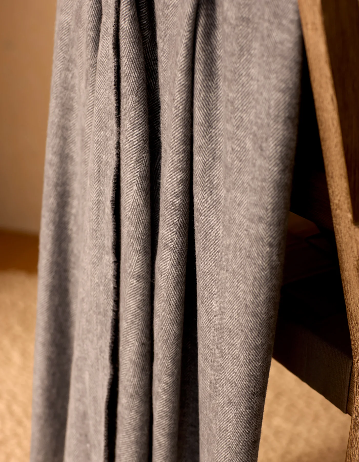 Bamboo Herringbone Tassel Throw - Image 8