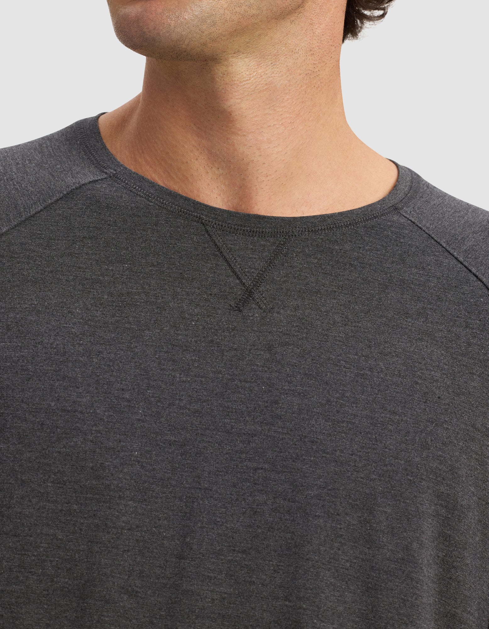 Men's Bamboo Stretch-Knit Long Sleeve Pajama Top - Image 12