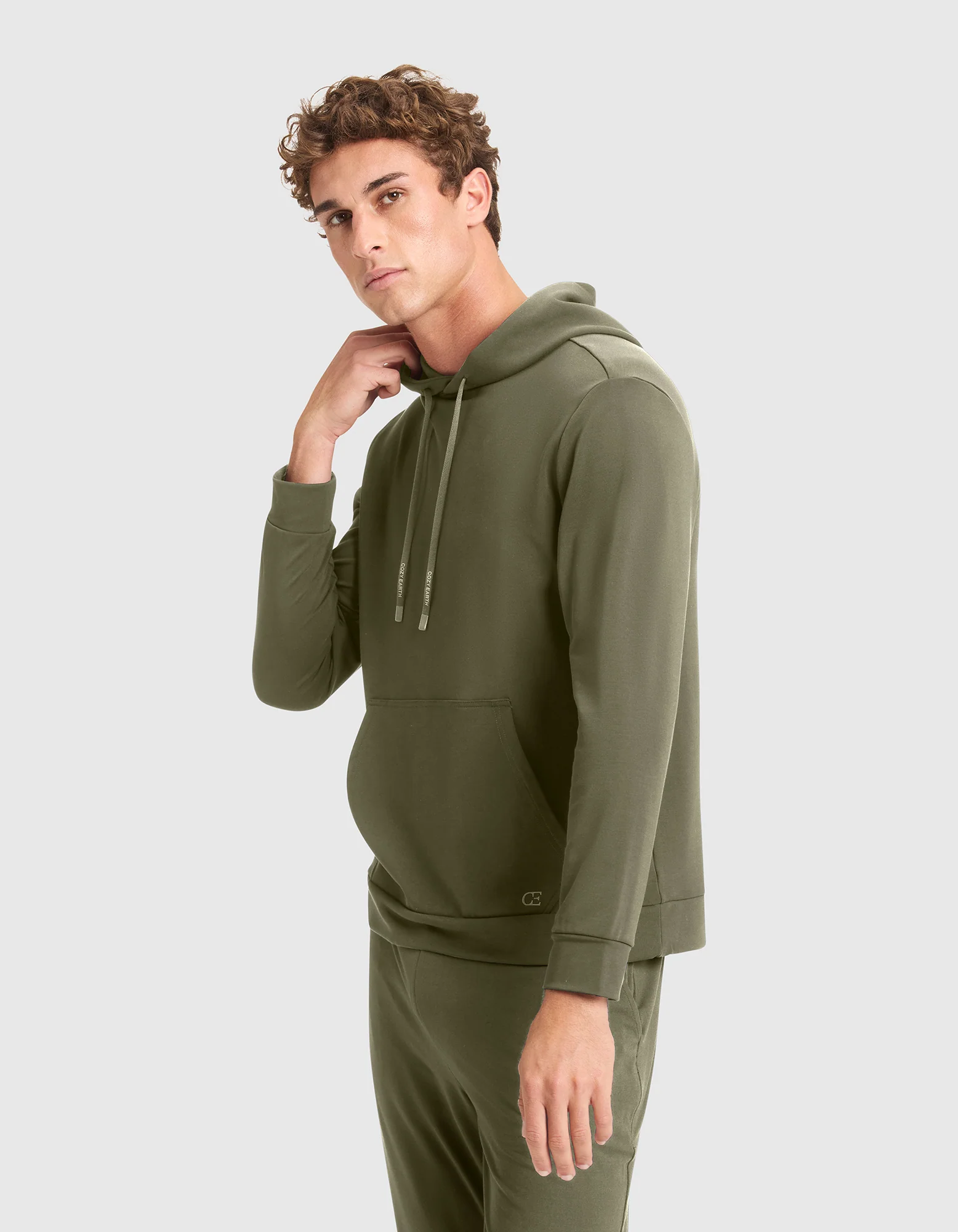 Men's Brushed Bamboo Hoodie - Image 15