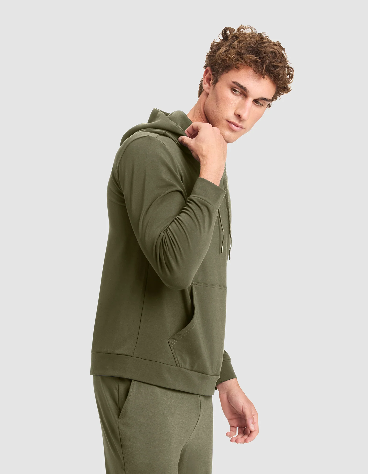 Men's Brushed Bamboo Hoodie - Image 16