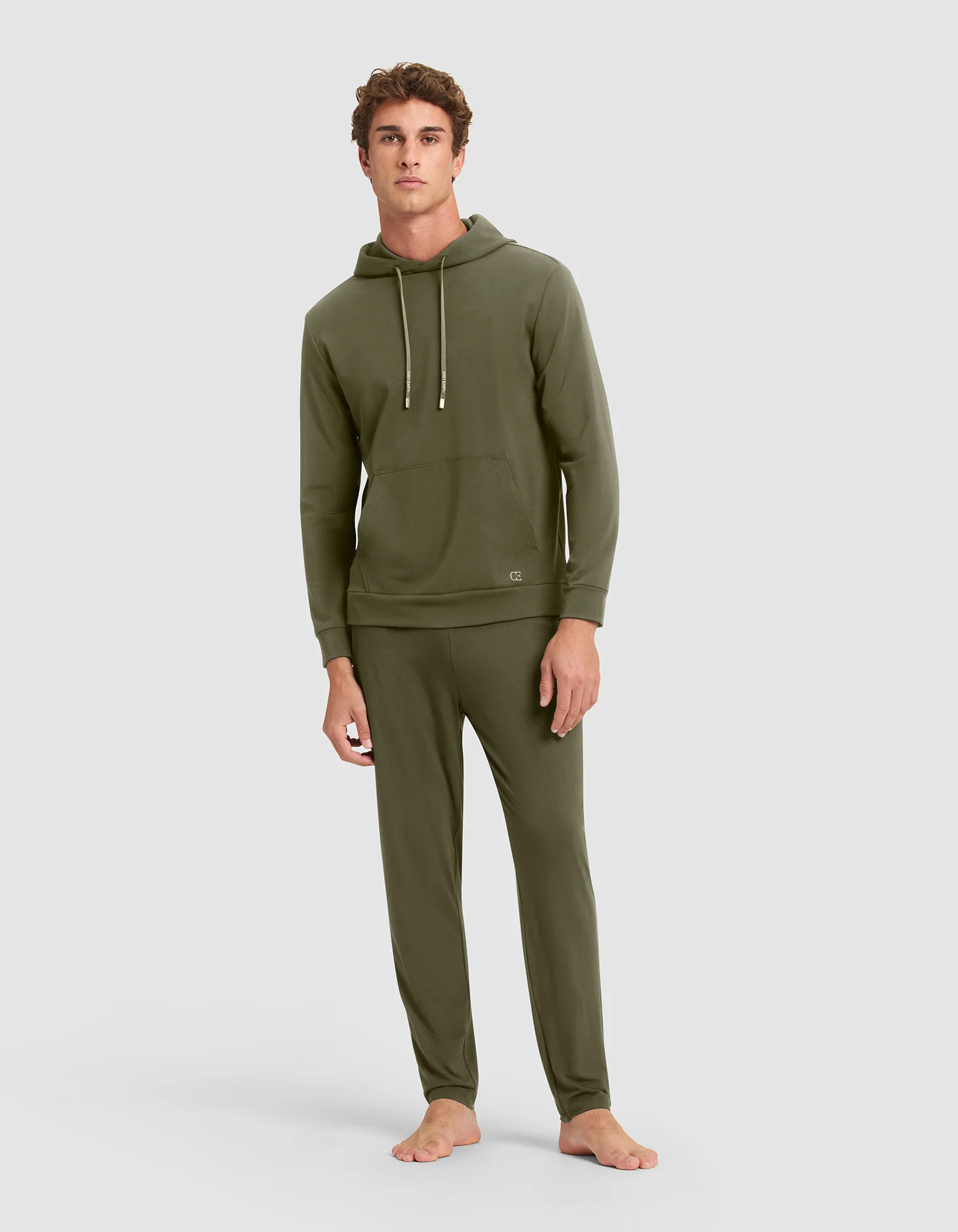 Men's Brushed Bamboo Hoodie - Image 18