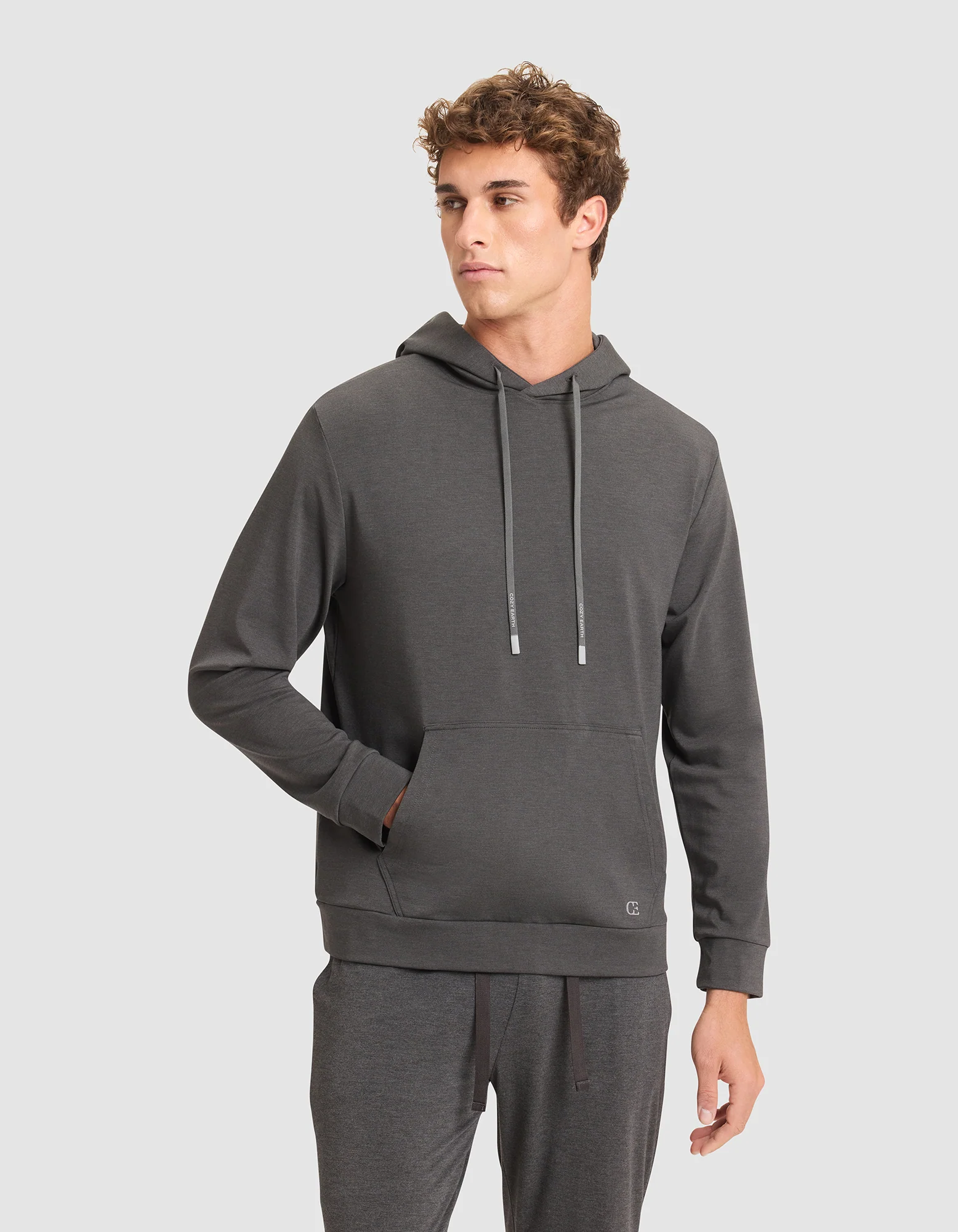 Men's Brushed Bamboo Hoodie - Image 3