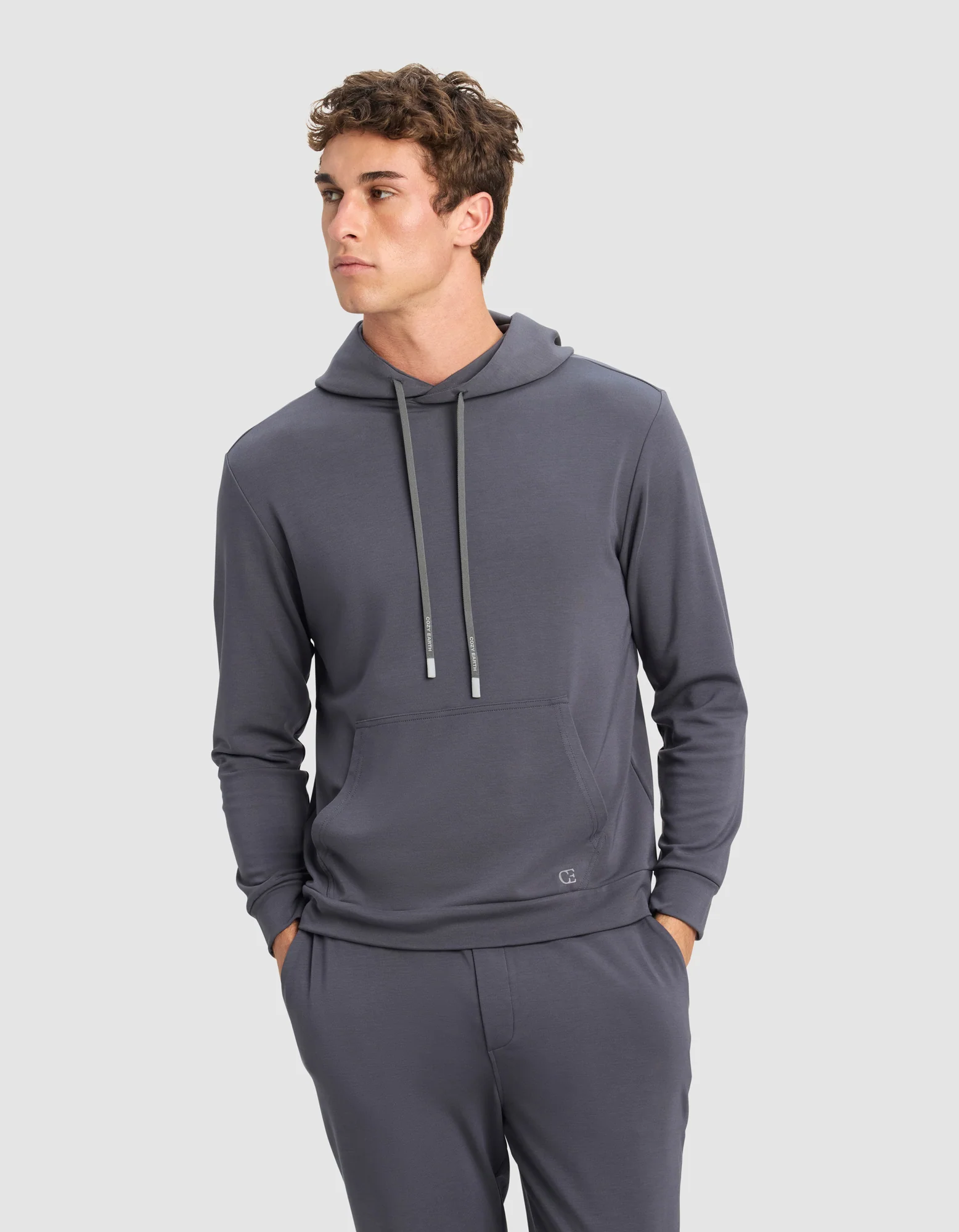 Men's Brushed Bamboo Hoodie - Image 5