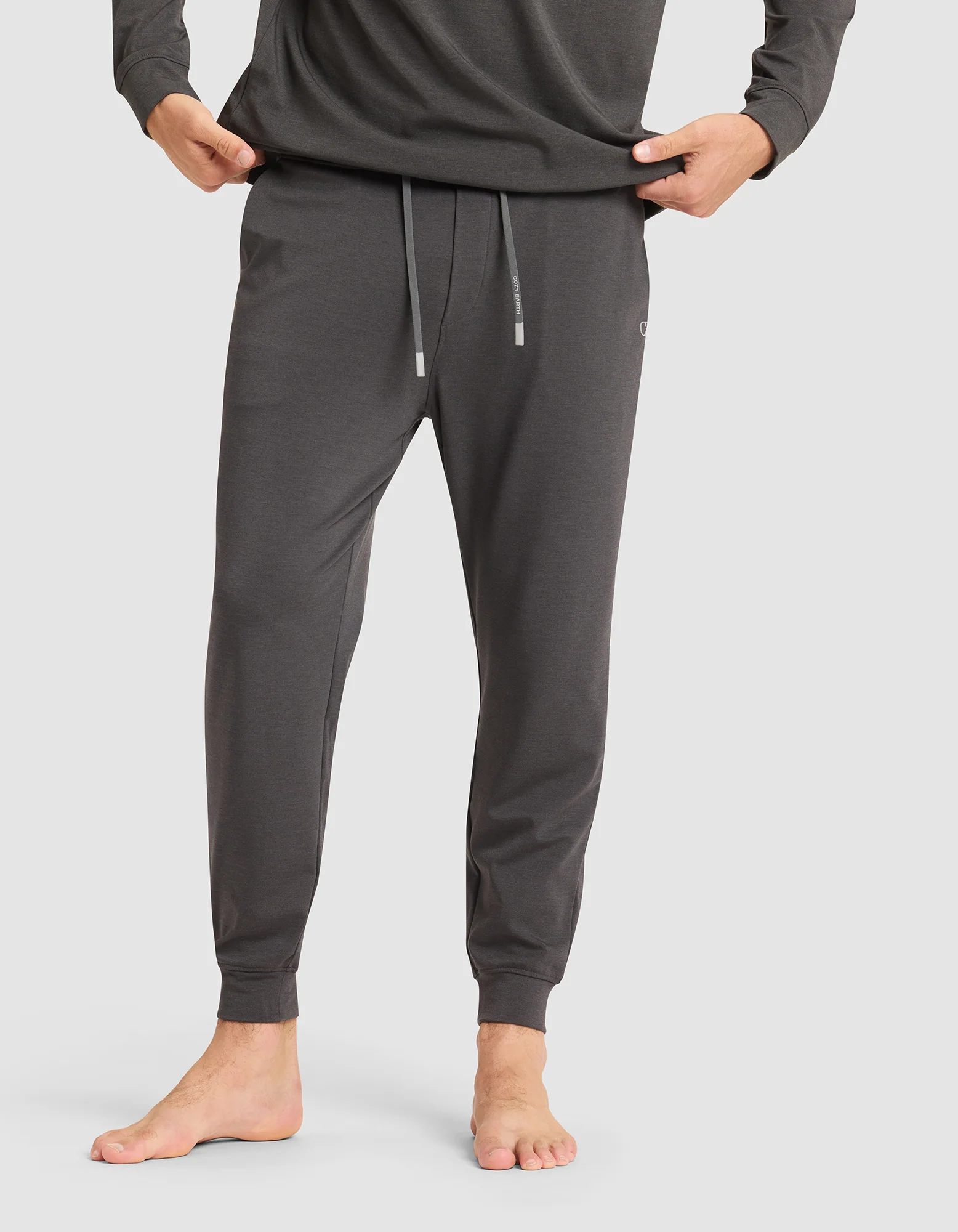 Men's Brushed Bamboo Joggers - Image 3