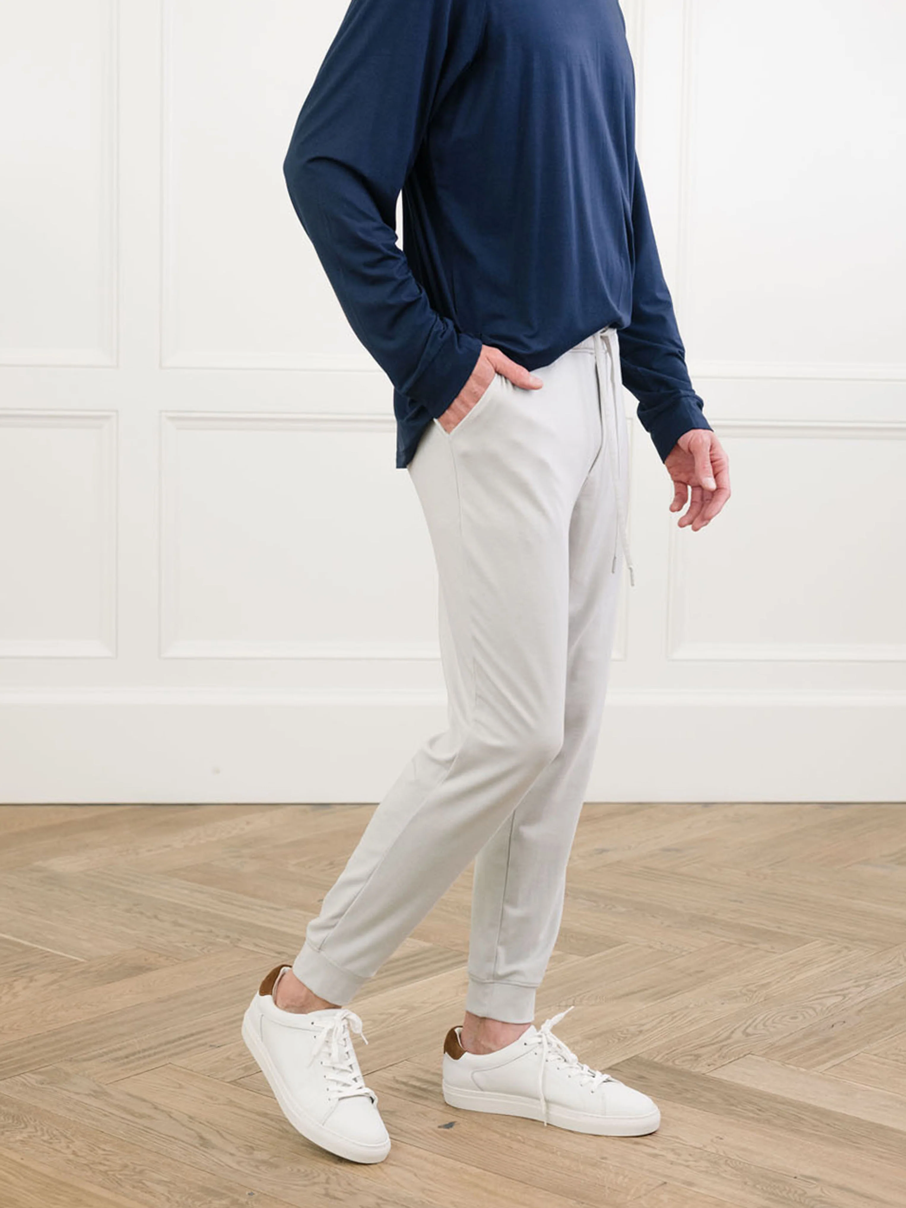 Men's Brushed Bamboo Joggers - Image 34