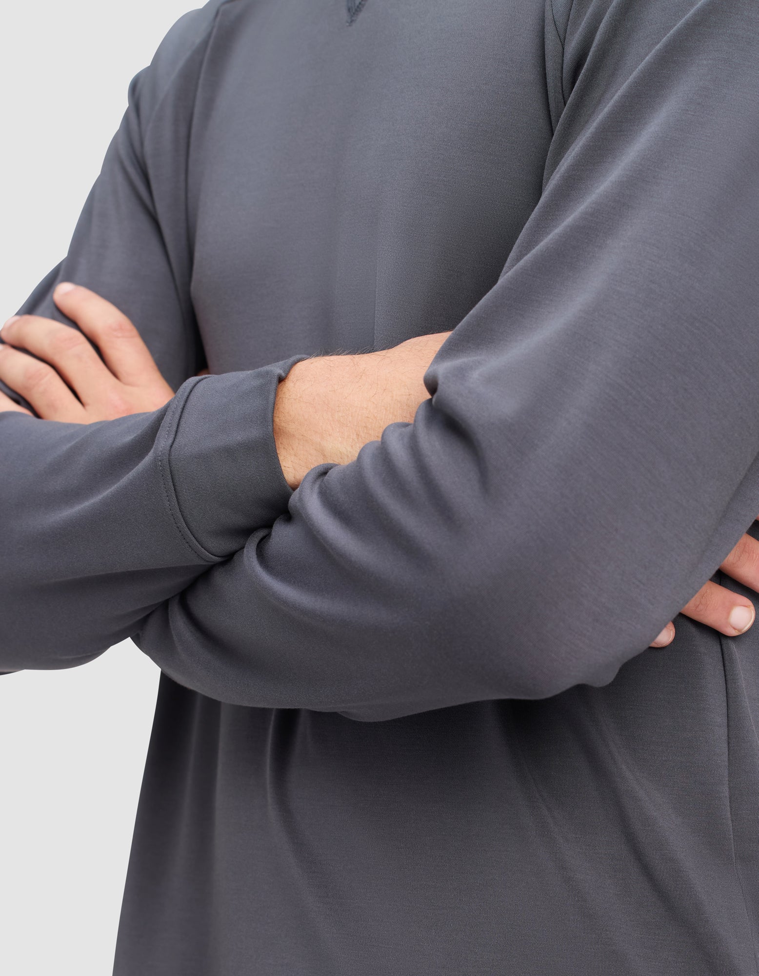 Men's Brushed Bamboo Pullover Crew - Image 13
