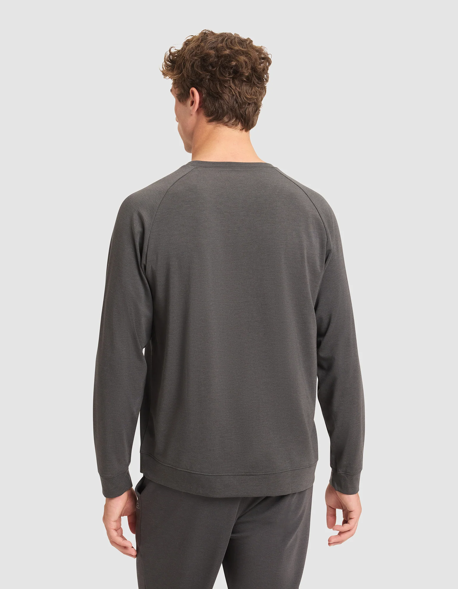 Men's Brushed Bamboo Pullover Crew - Image 16