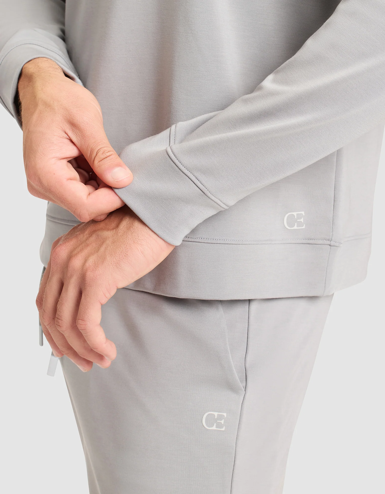 Men's Brushed Bamboo Pullover Crew - Image 26