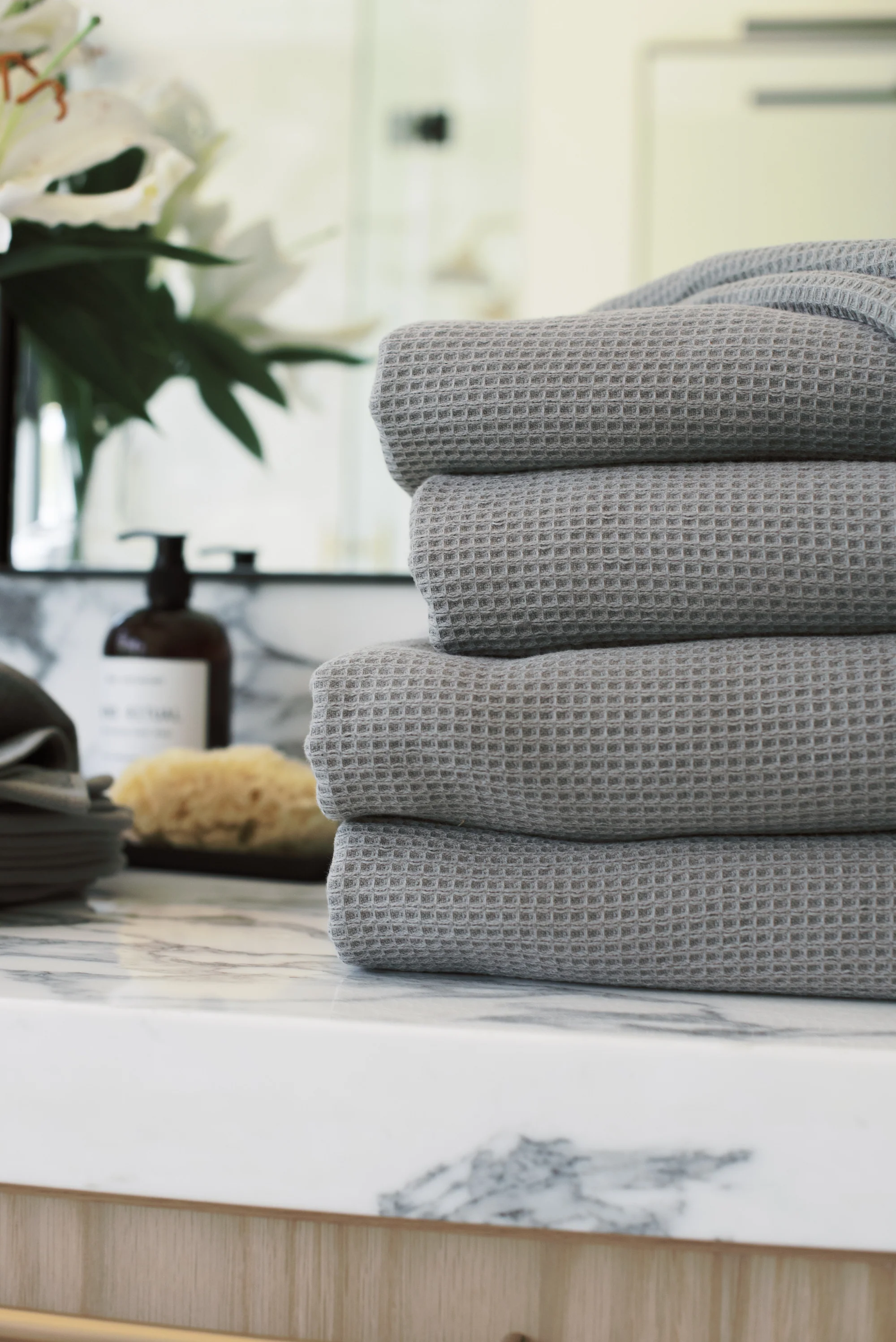 Waffle Bath Towels - Image 5