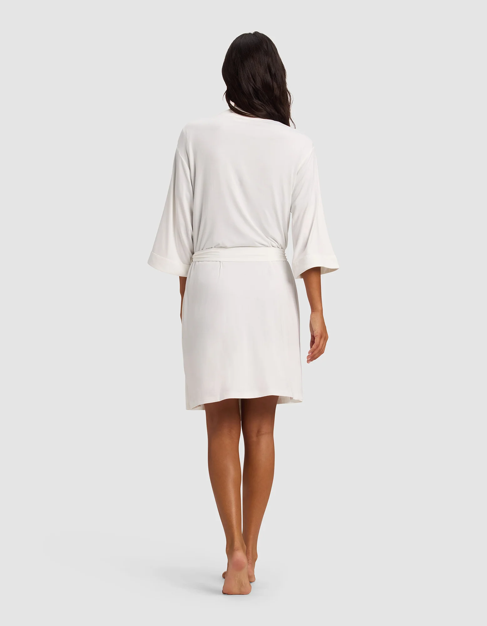 Women's Bamboo Stretch-Knit Kimono Robe - Image 27