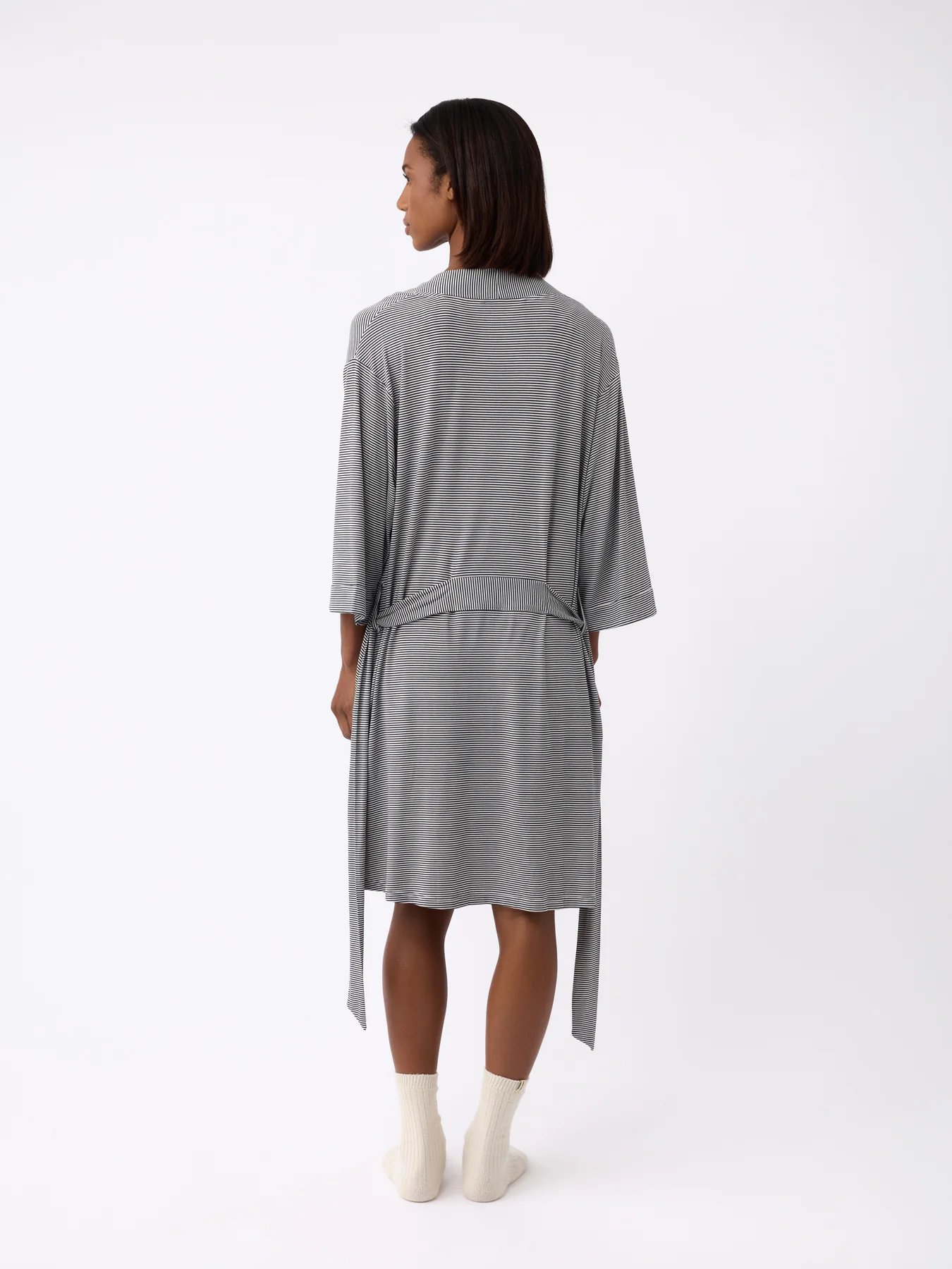Women's Bamboo Stretch-Knit Kimono Robe - Image 31