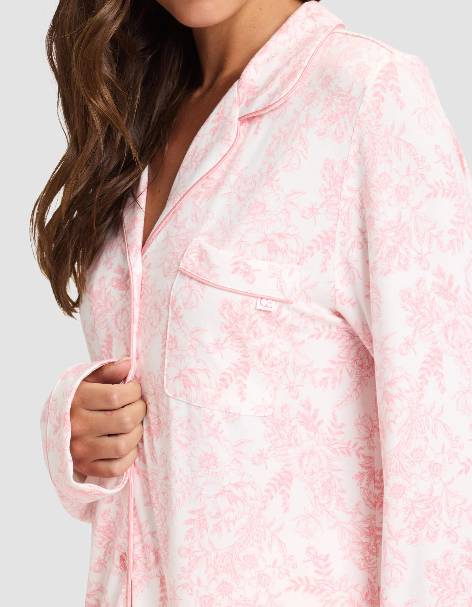 Women's Bamboo Stretch-Knit Long Sleeve Pajama Set - Image 76