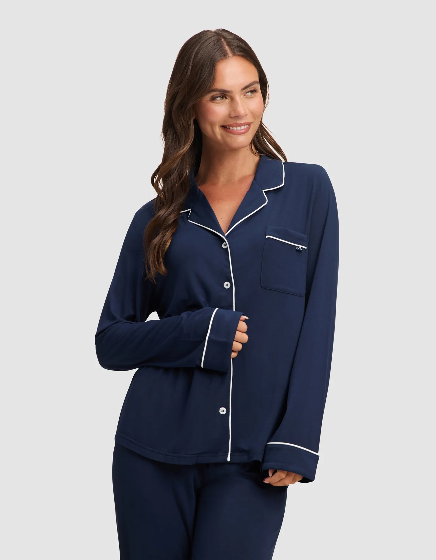 Women's Bamboo Stretch-Knit Long Sleeve Pajama Set TALL - Image 18
