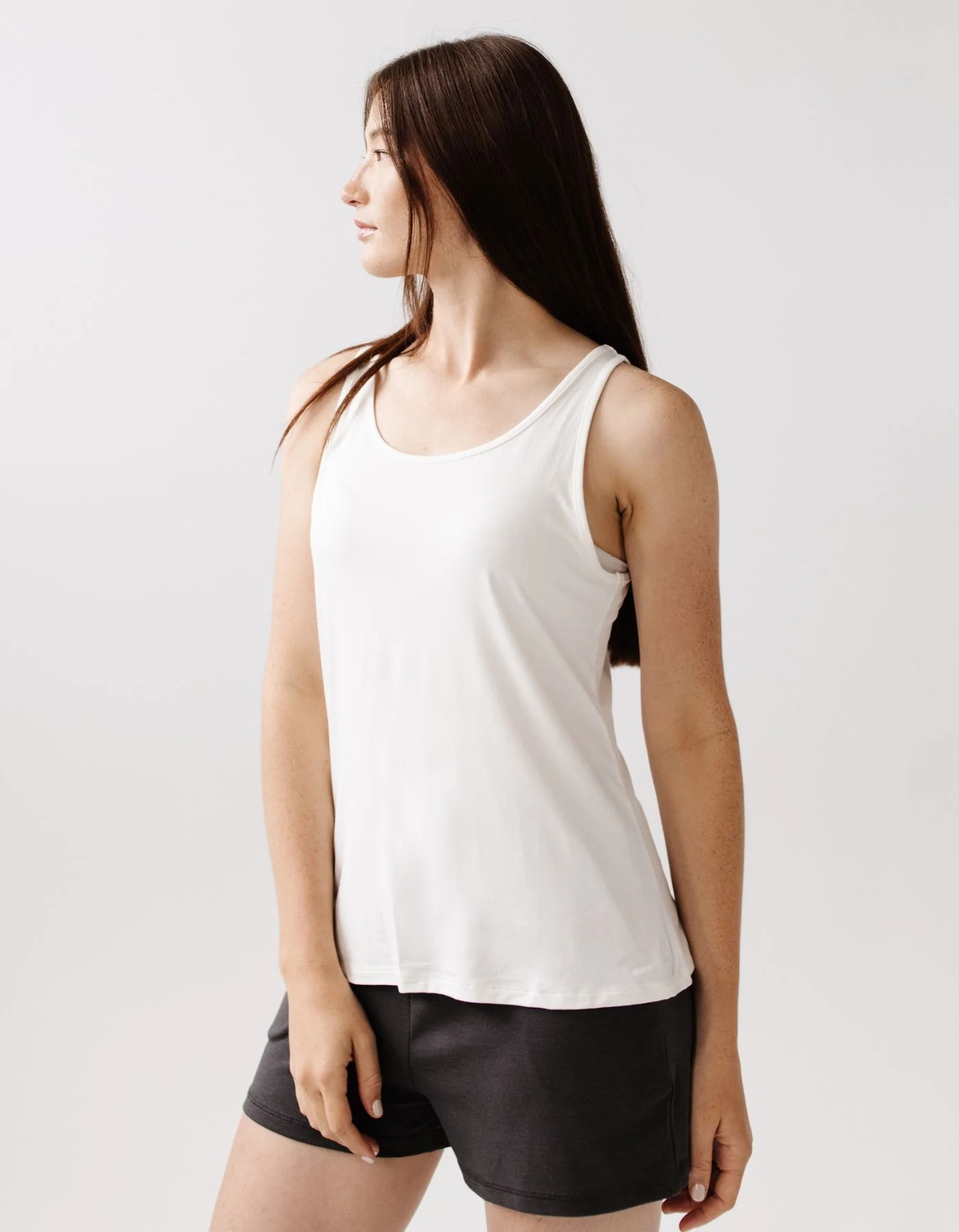 Women's Bamboo Stretch-Knit Lounge Tank - Image 14