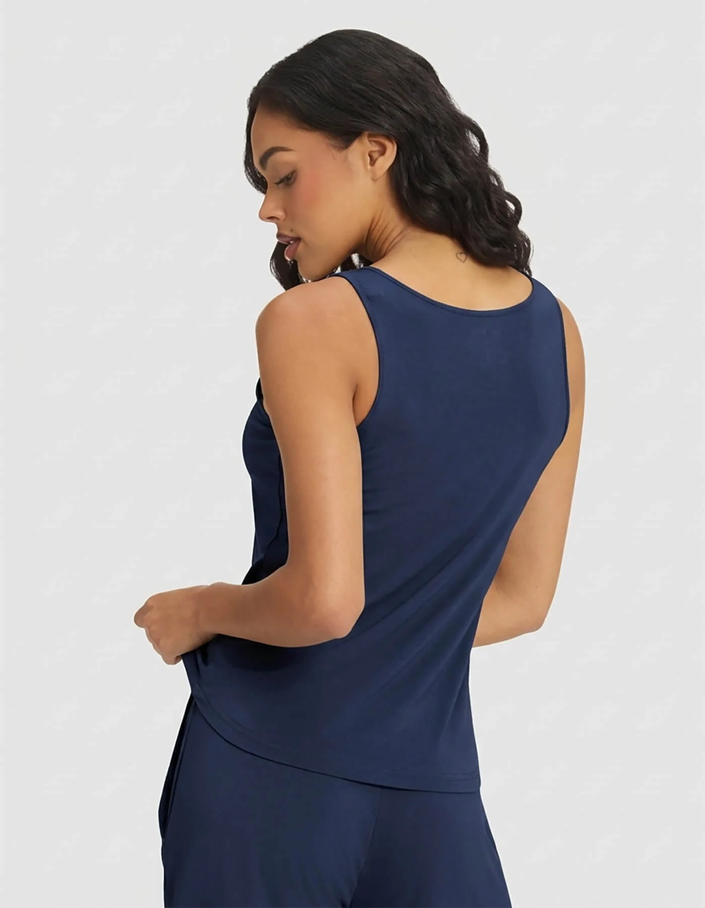 Women's Bamboo Stretch-Knit Lounge Tank - Image 31