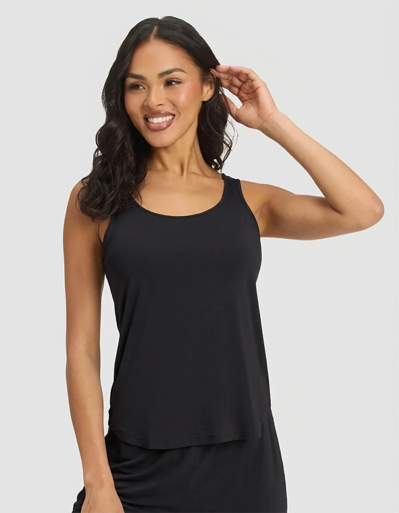 Women's Bamboo Stretch-Knit Lounge Tank - Image 33