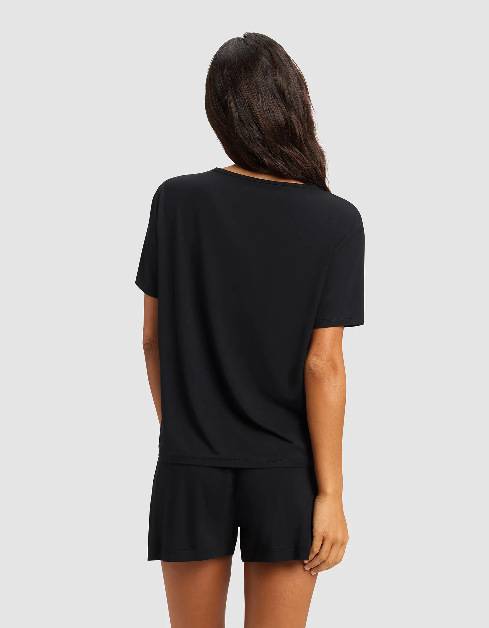 Women's Bamboo Stretch-Knit Lounge Tee - Image 10