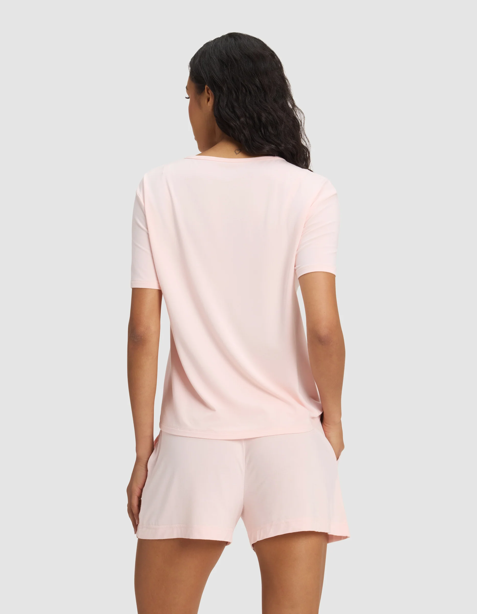 Women's Bamboo Stretch-Knit Lounge Tee - Image 14