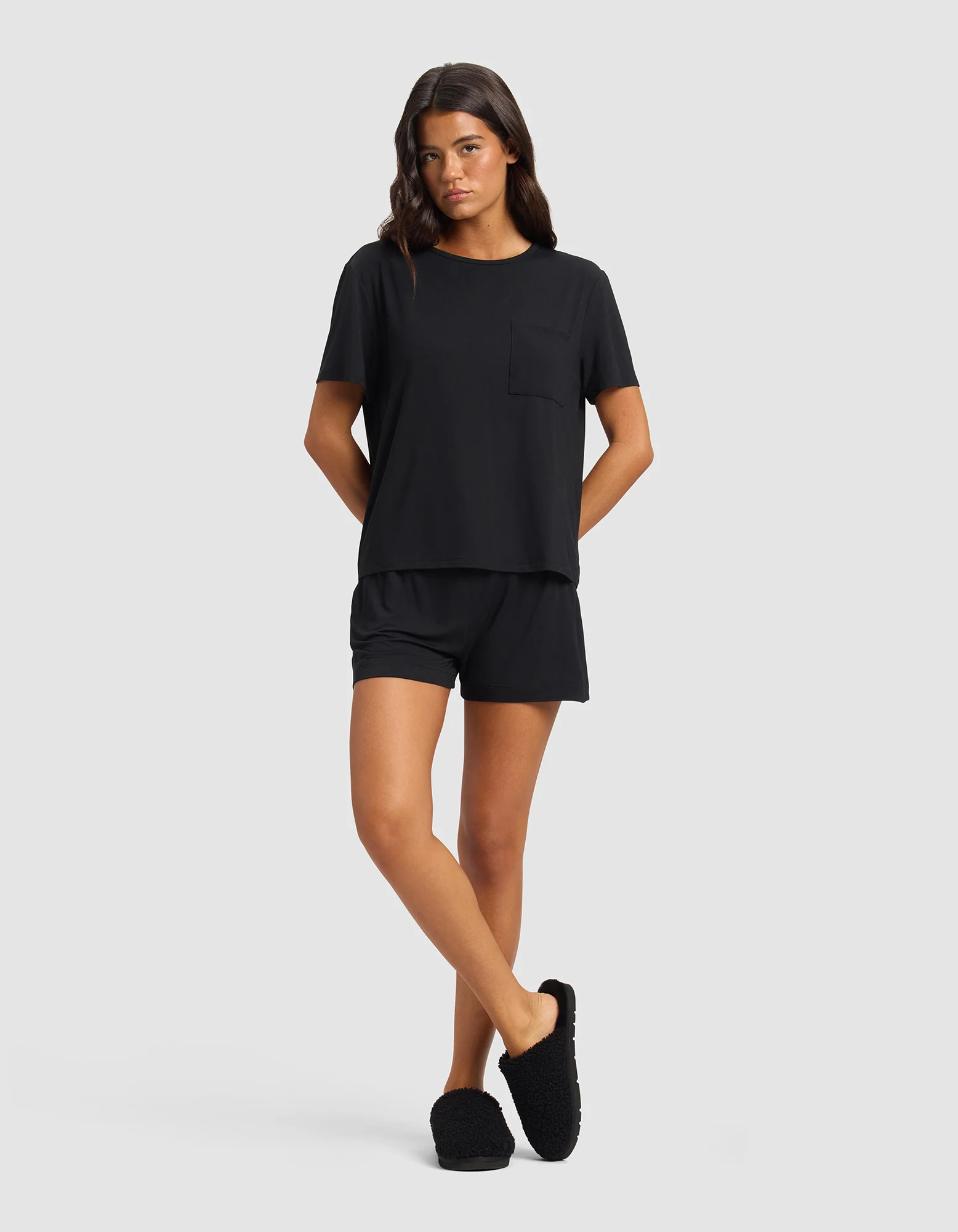 Women's Bamboo Stretch-Knit Lounge Tee - Image 17