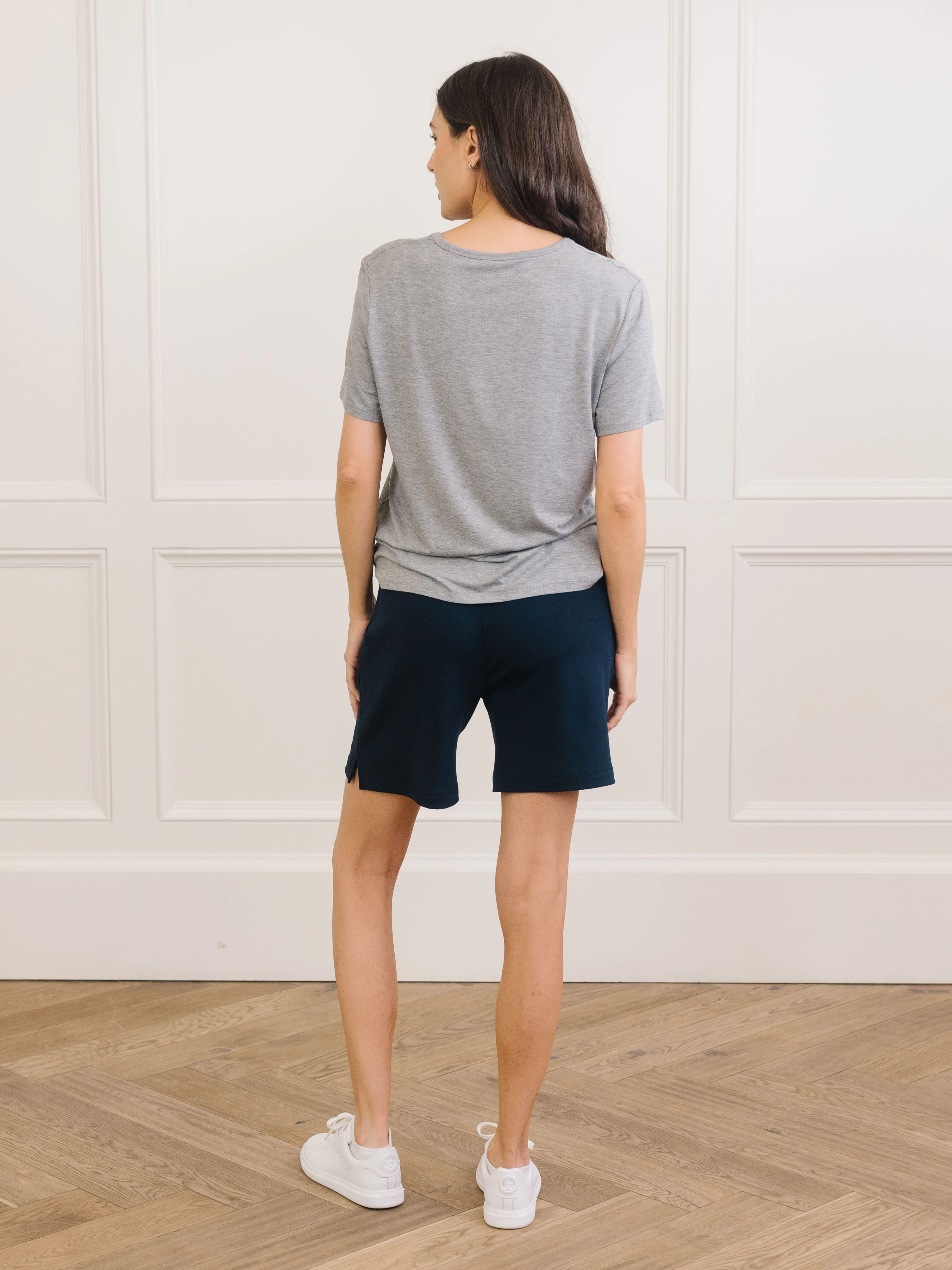 Women's Bamboo Stretch-Knit Lounge Tee - Image 24