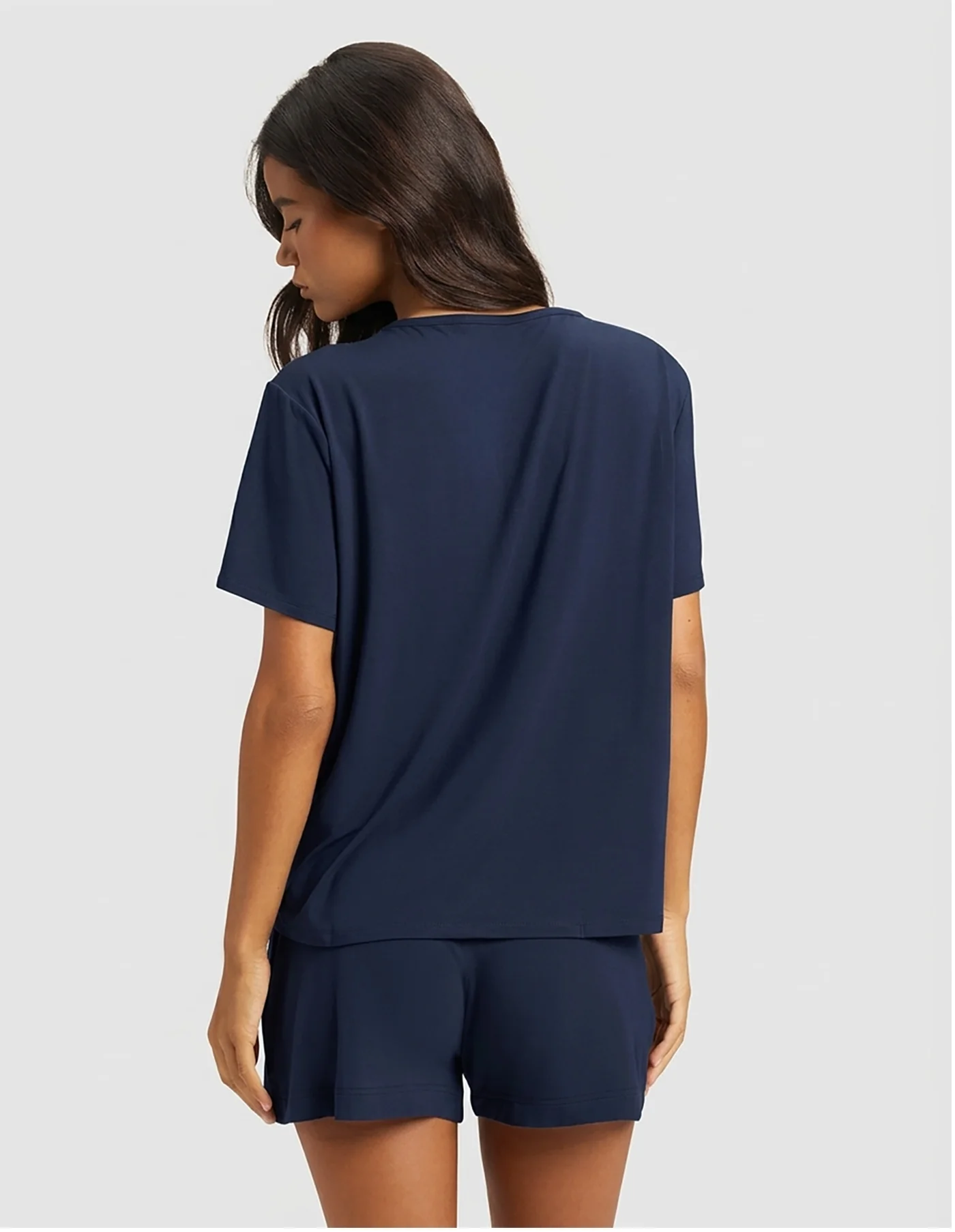 Women's Bamboo Stretch-Knit Lounge Tee - Image 27