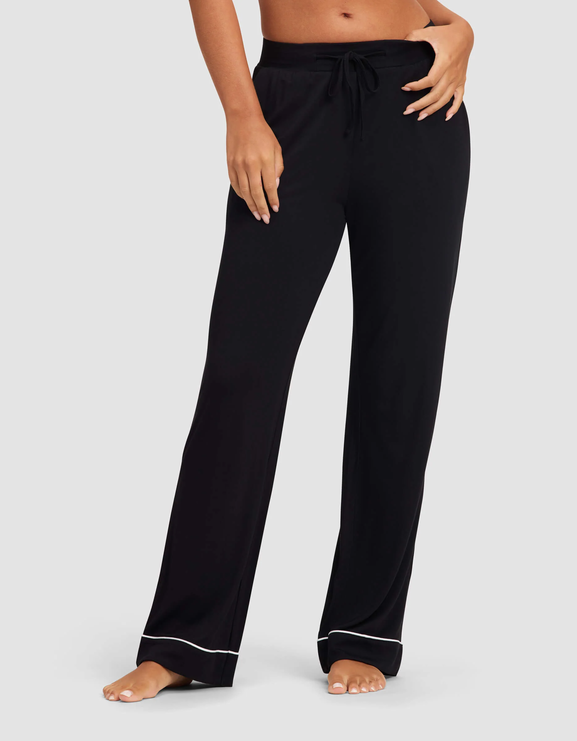 Women's Bamboo Stretch-Knit Long Sleeve Pajama Set - Image 22