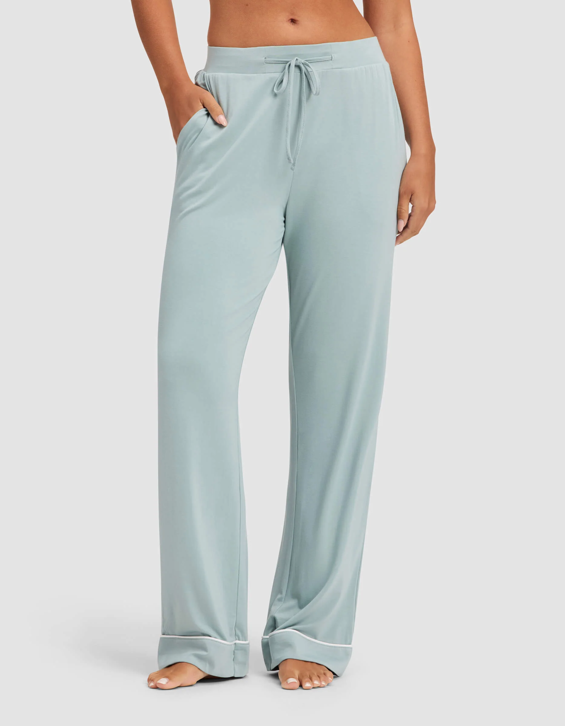 Women's Bamboo Stretch-Knit Long Sleeve Pajama Set - Image 29