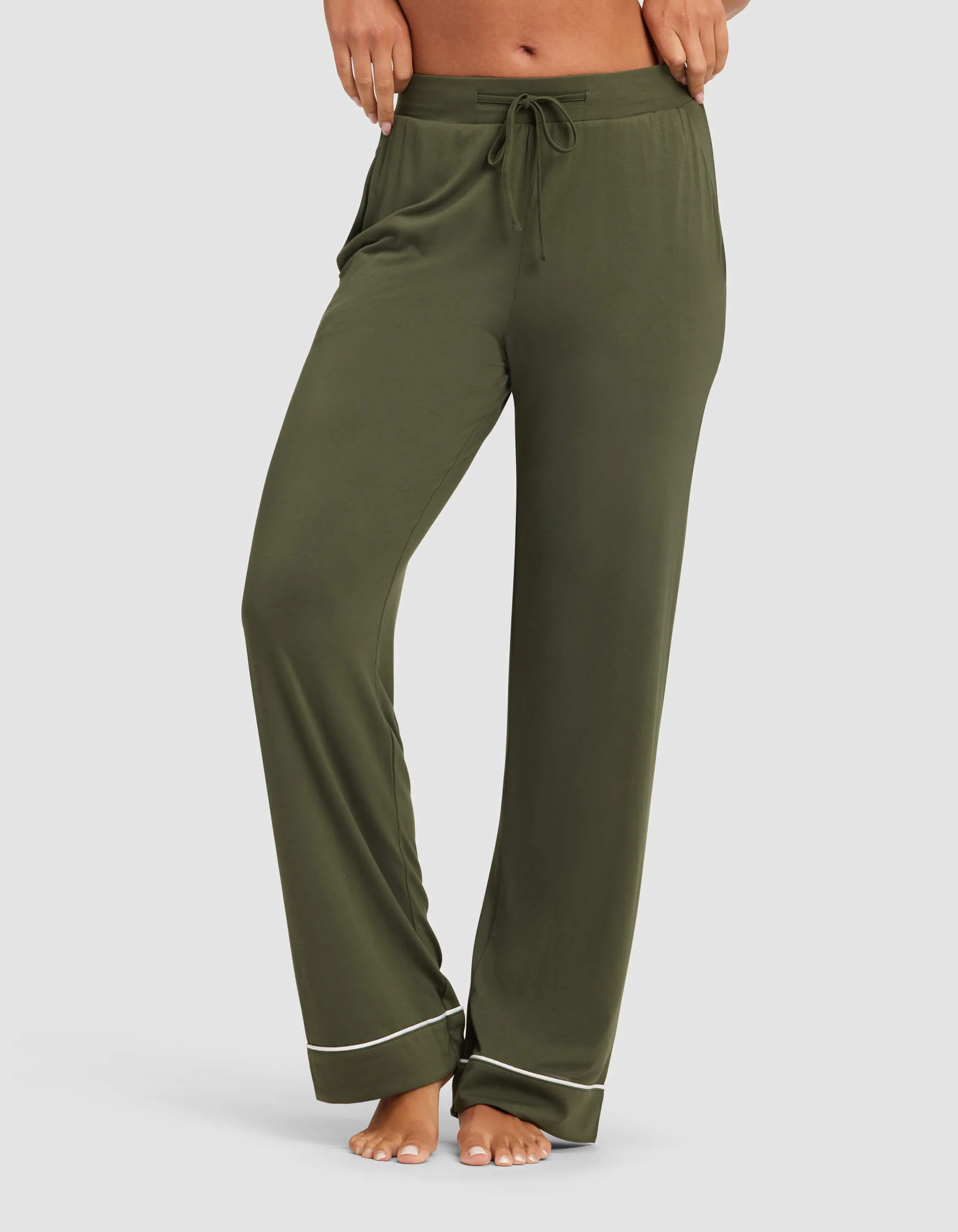 Women's Bamboo Stretch-Knit Long Sleeve Pajama Set - Image 58
