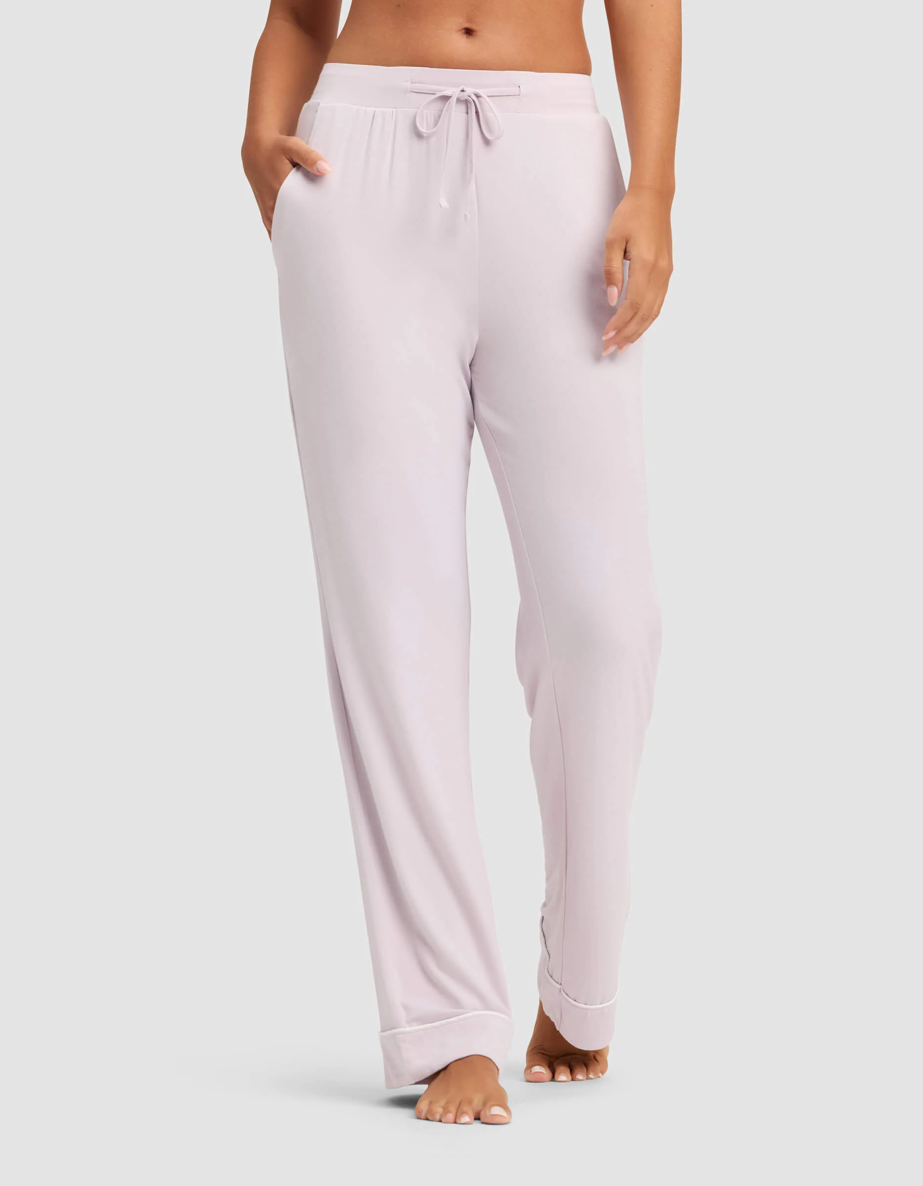 Women's Bamboo Stretch-Knit Long Sleeve Pajama Set - Image 51