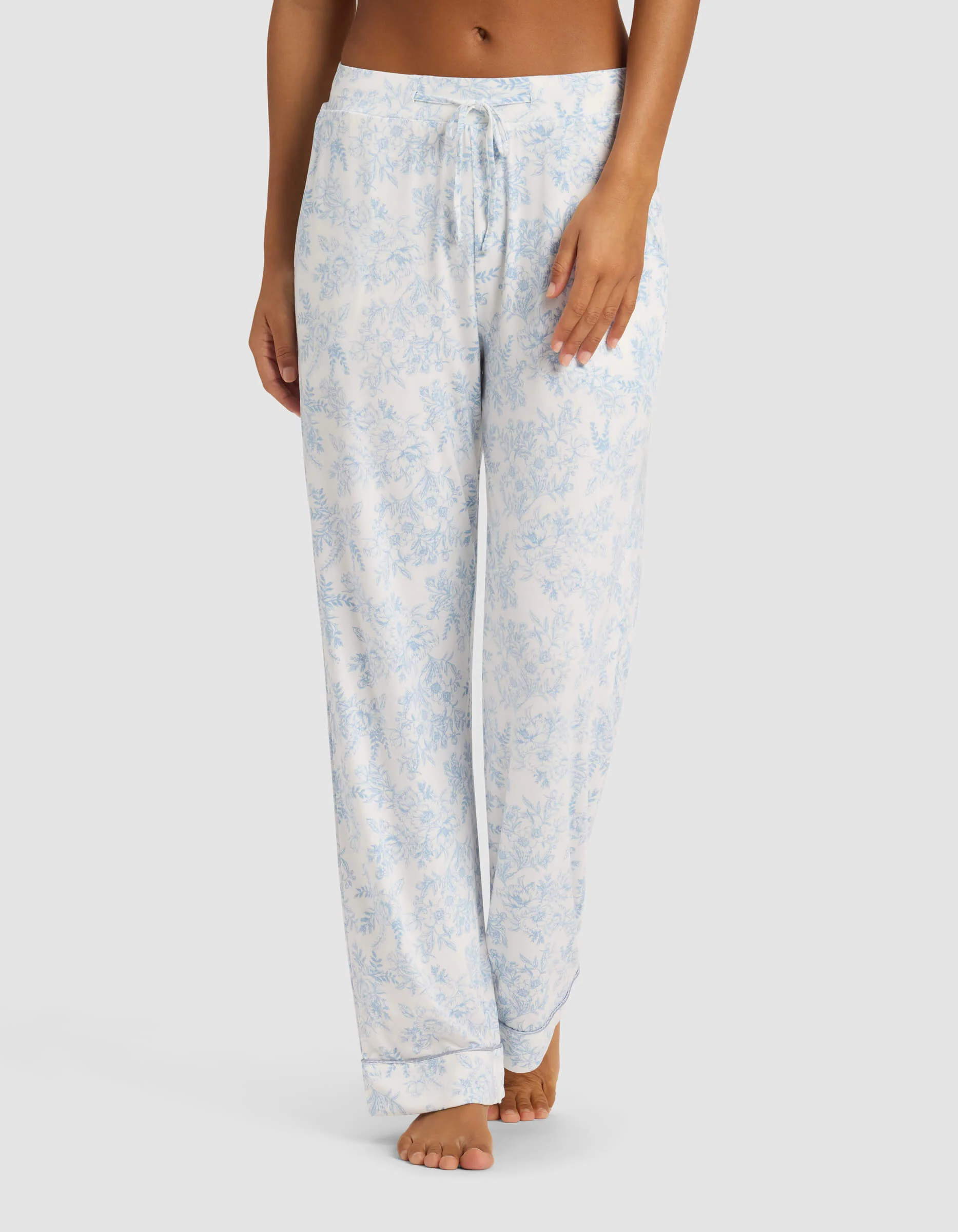 Women's Bamboo Stretch-Knit Long Sleeve Pajama Set - Image 71