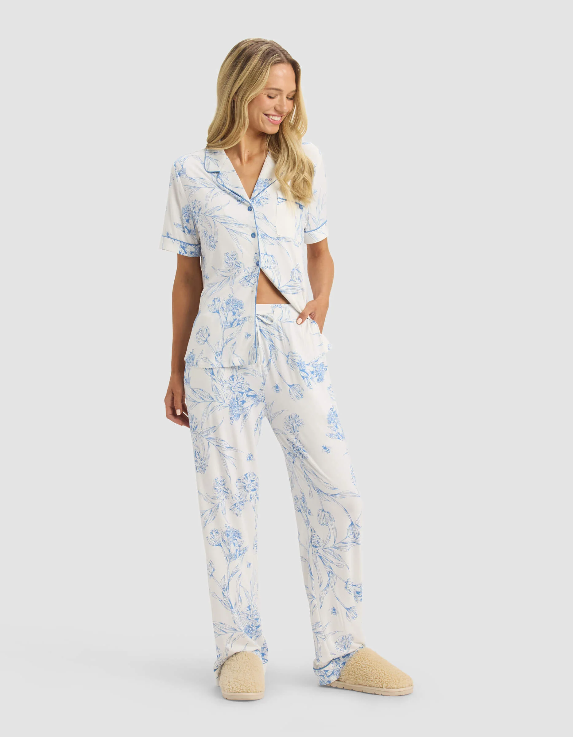 Women's Bamboo Stretch-Knit Pajama Pant - Image 59