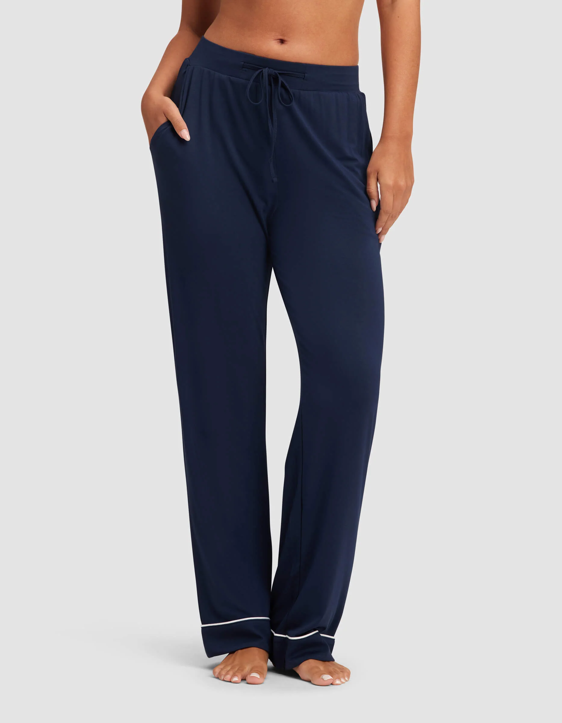 Women's Bamboo Stretch-Knit Long Sleeve Pajama Set - Image 15