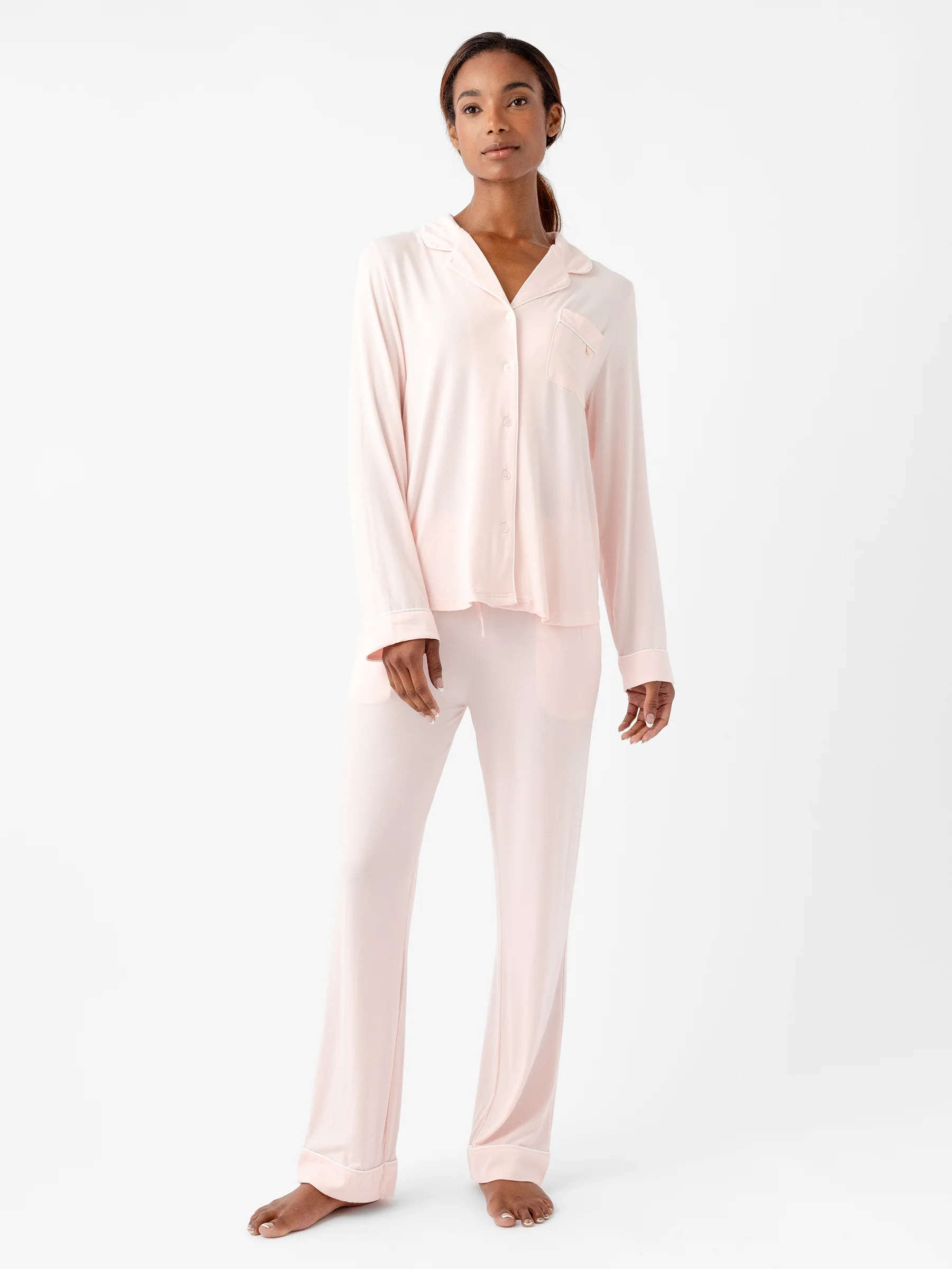 Women's Bamboo Stretch-Knit Pajama Pant TALL - Image 8