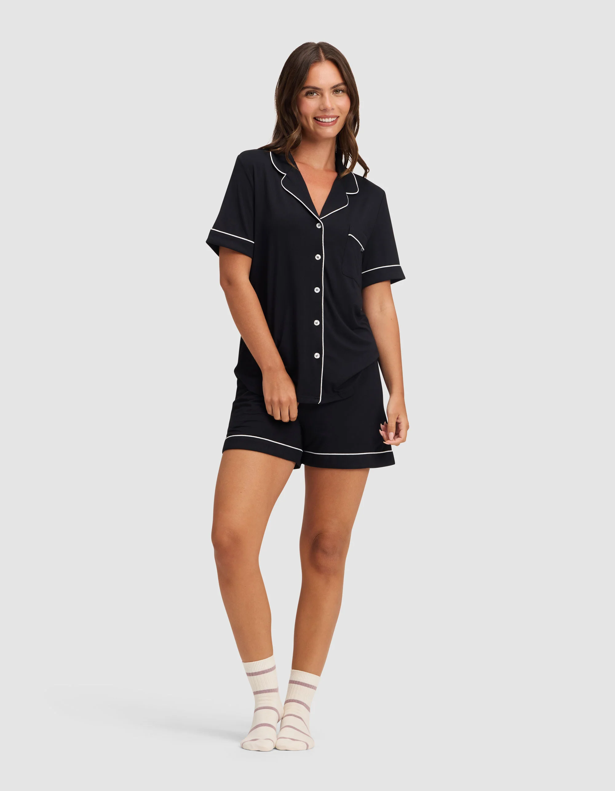 Women's Bamboo Stretch-Knit Pajama Short - Image 20