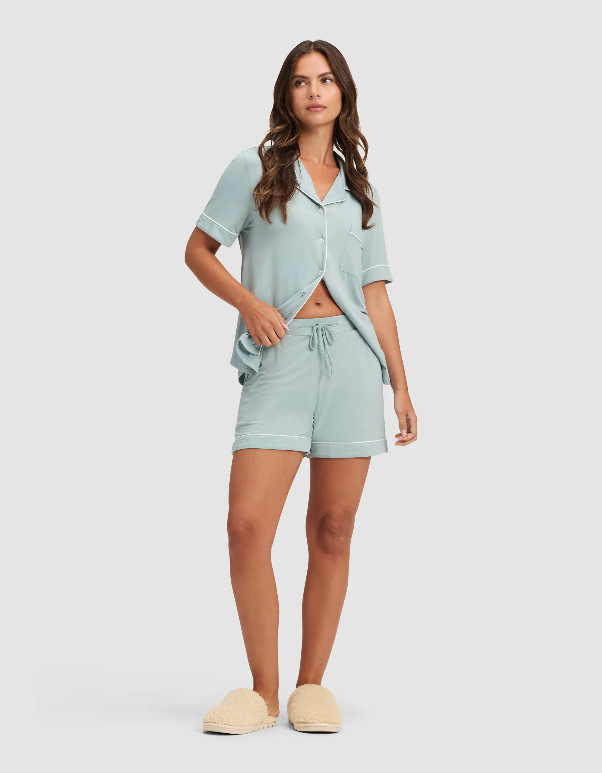 Women's Bamboo Stretch-Knit Pajama Short - Image 41