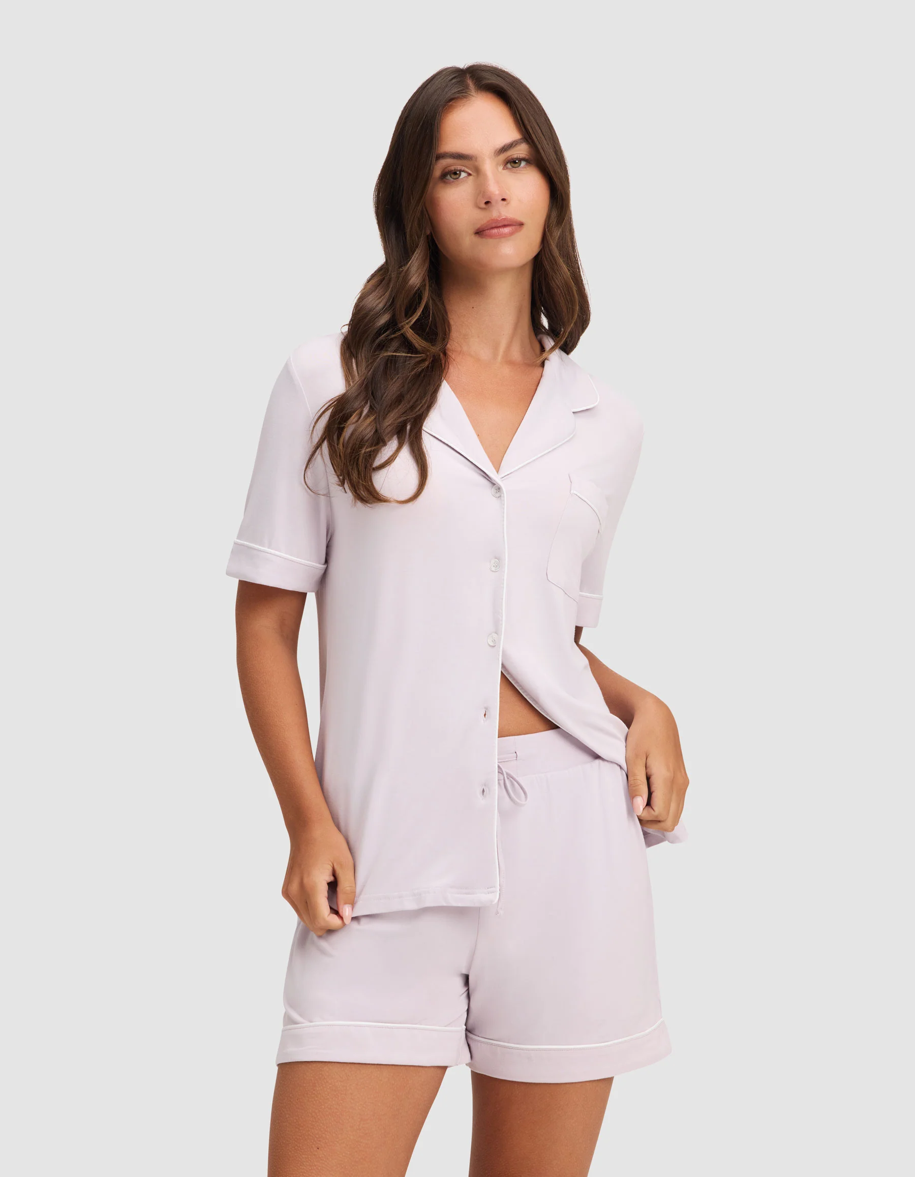 Women's Bamboo Stretch-Knit Pajama Short - Image 36