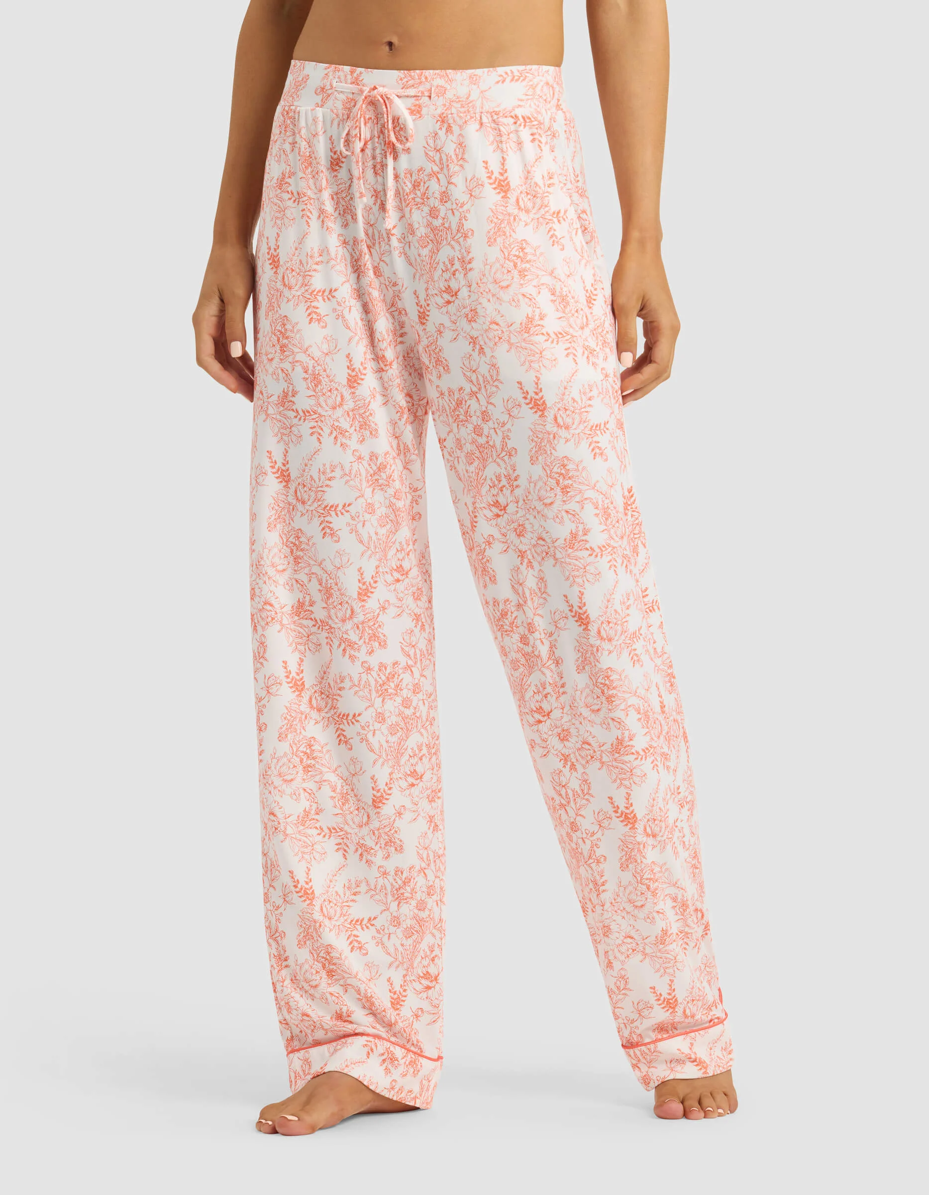 Women's Bamboo Stretch-Knit Long Sleeve Pajama Set - Image 86