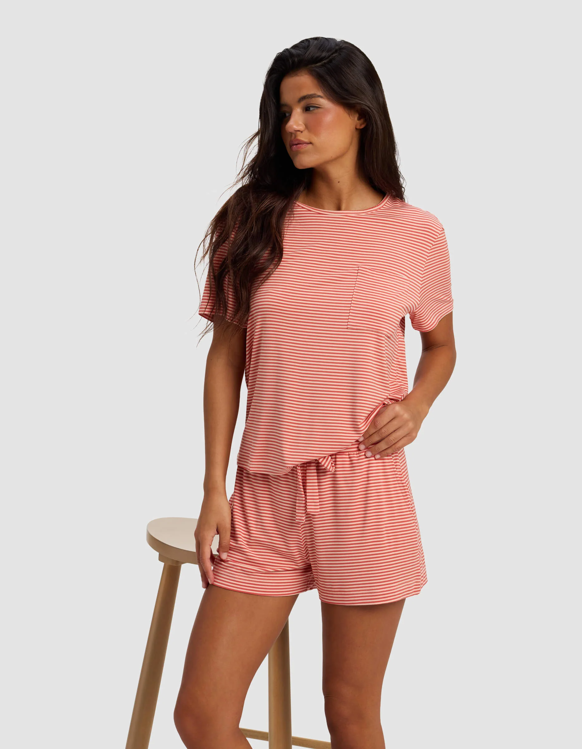 Women's Bamboo Stretch-Knit Shorts - Image 40
