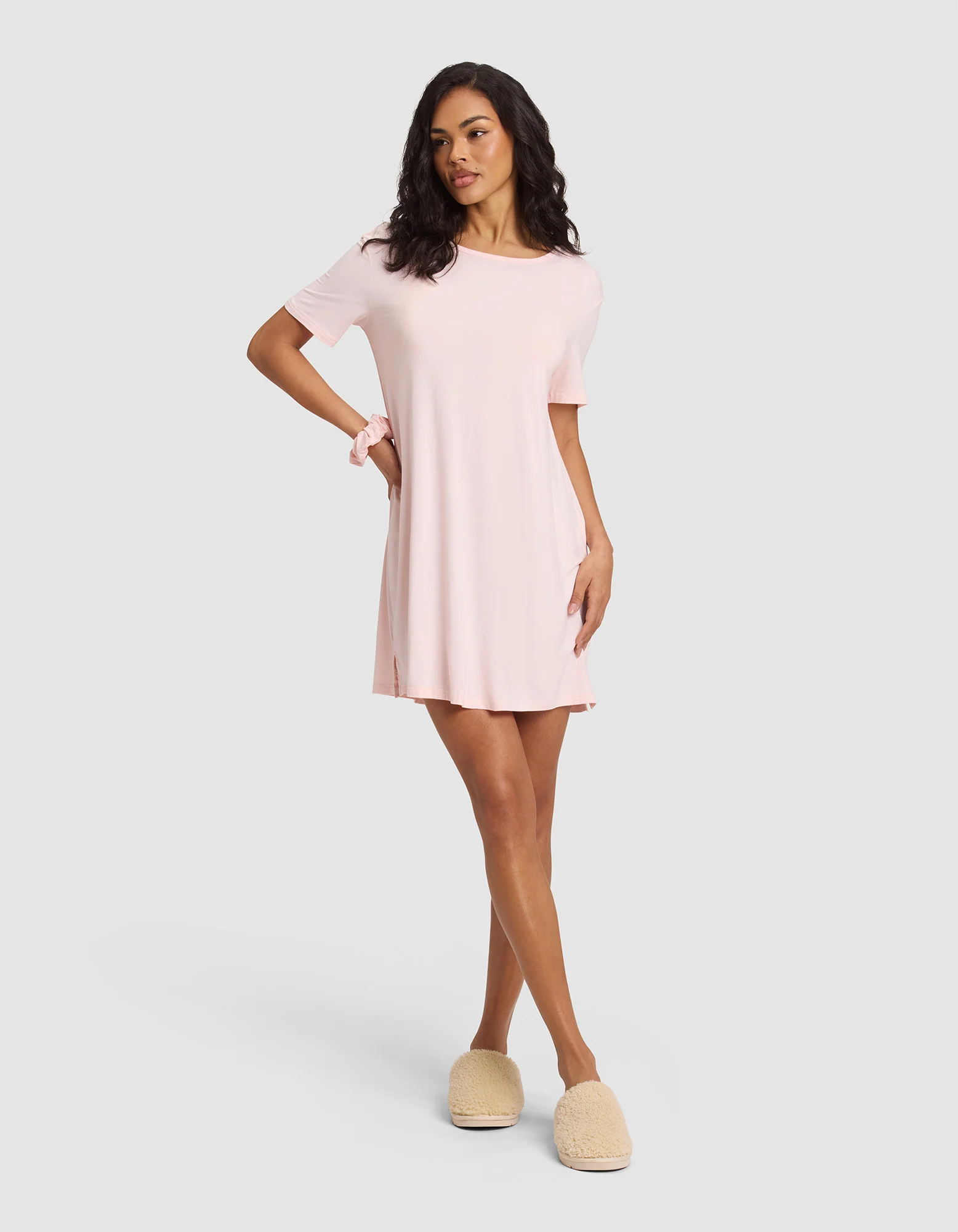 Women's Bamboo Stretch-Knit Sleep Dress - Image 10
