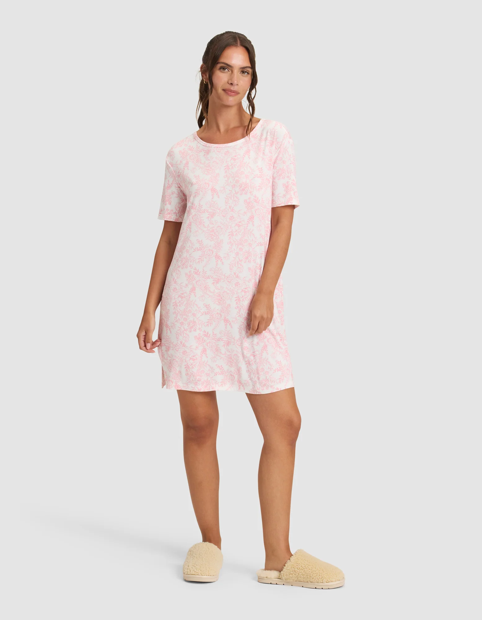 Women's Bamboo Stretch-Knit Sleep Dress - Image 12
