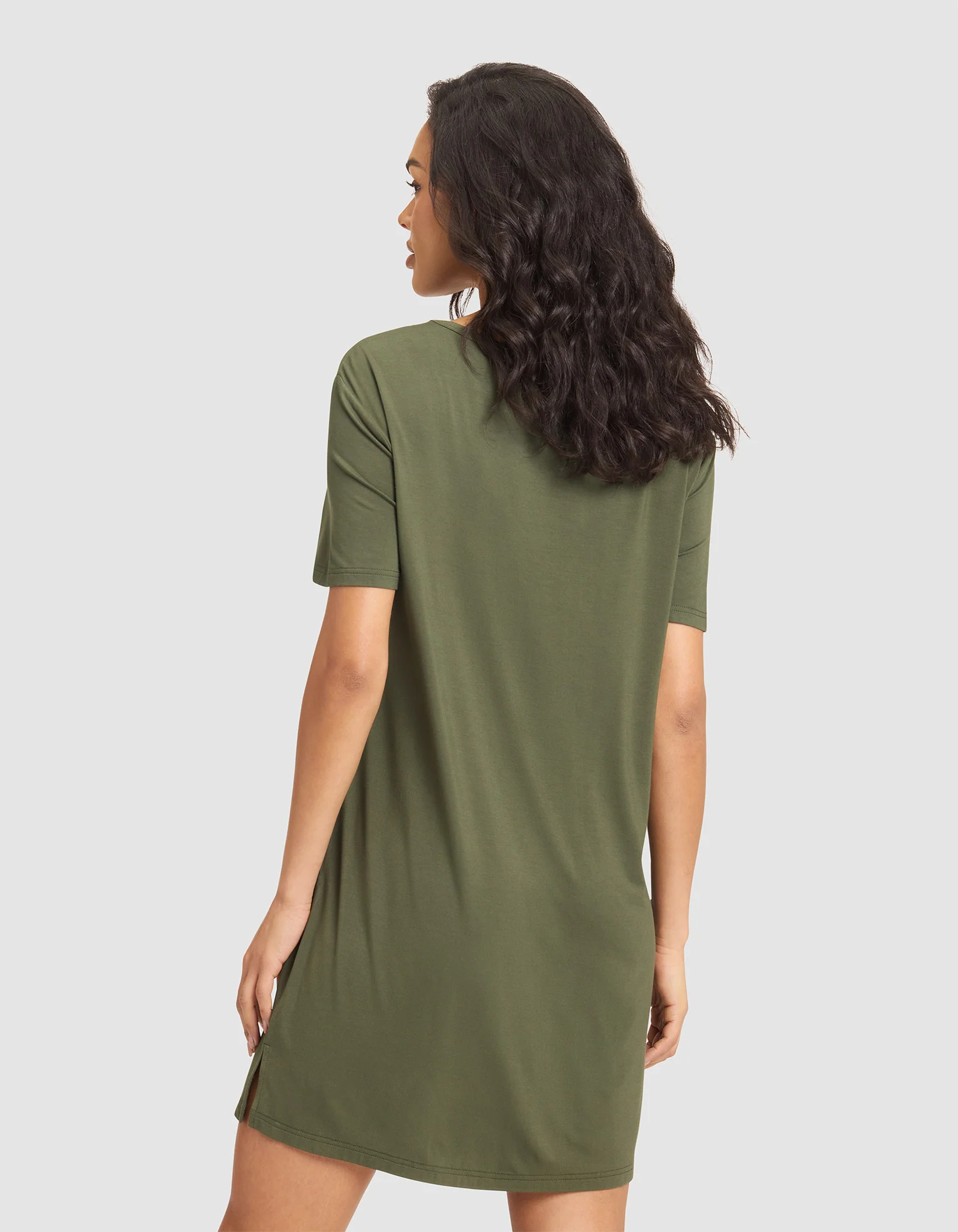 Women's Bamboo Stretch-Knit Sleep Dress - Image 21