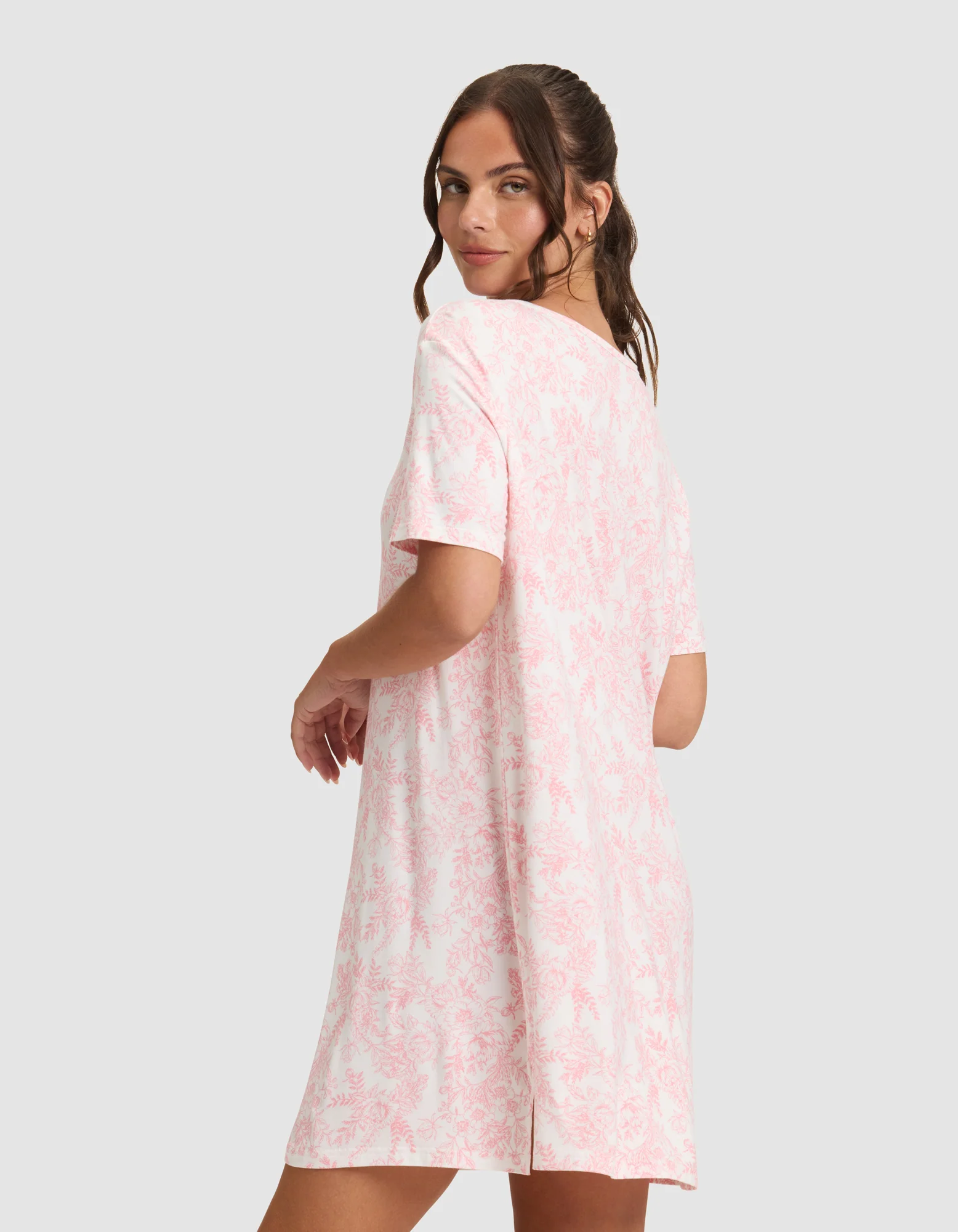 Women's Bamboo Stretch-Knit Sleep Dress - Image 28