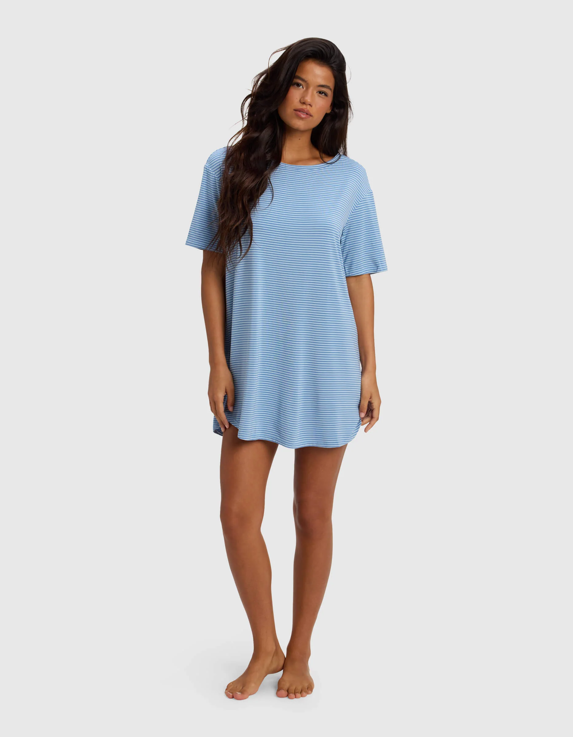 Women's Bamboo Stretch-Knit Sleep Dress - Image 3