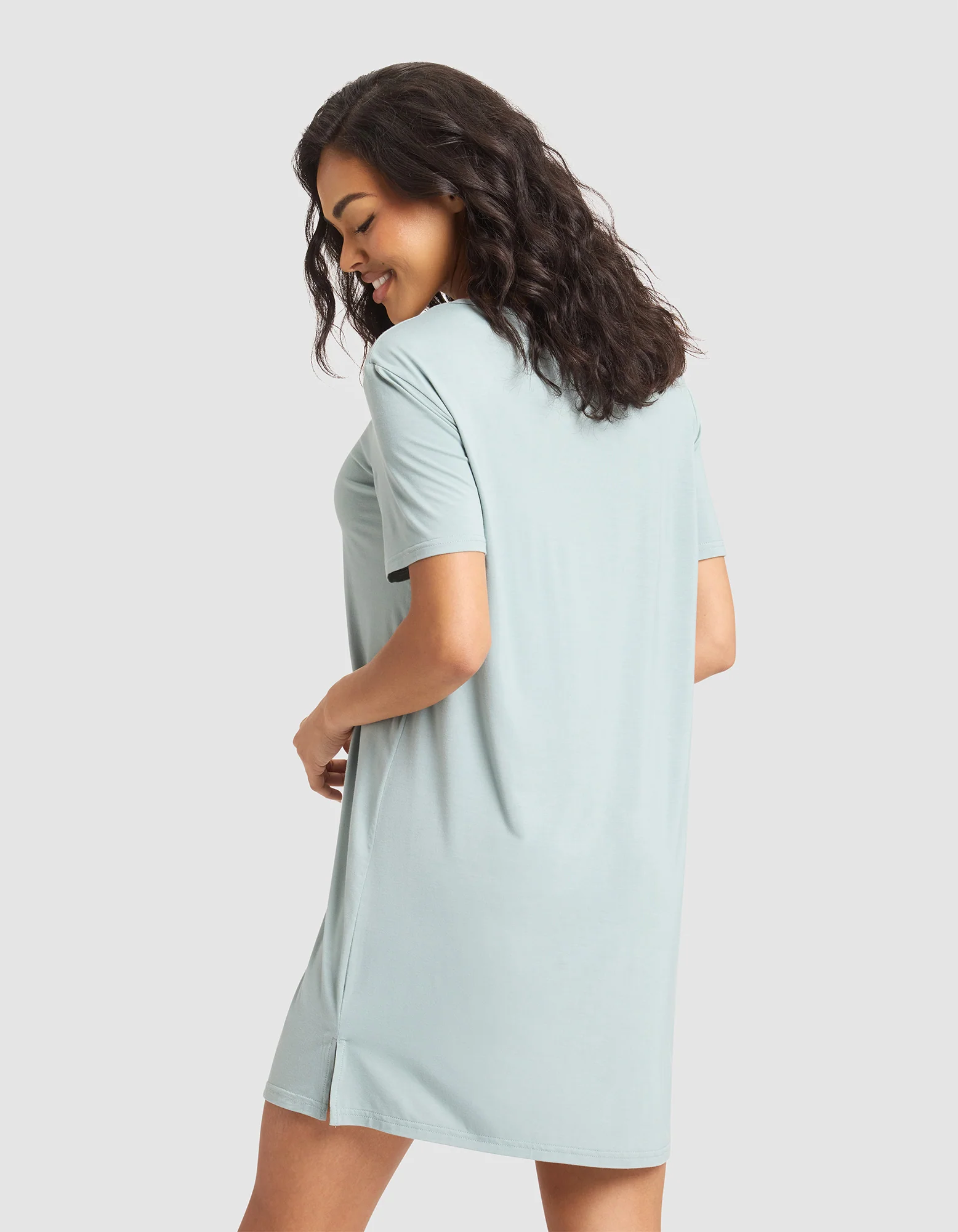 Women's Bamboo Stretch-Knit Sleep Dress - Image 31