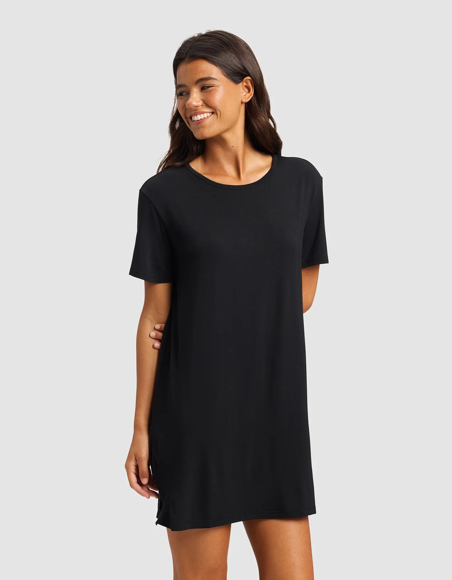 Women's Bamboo Stretch-Knit Sleep Dress - Image 35