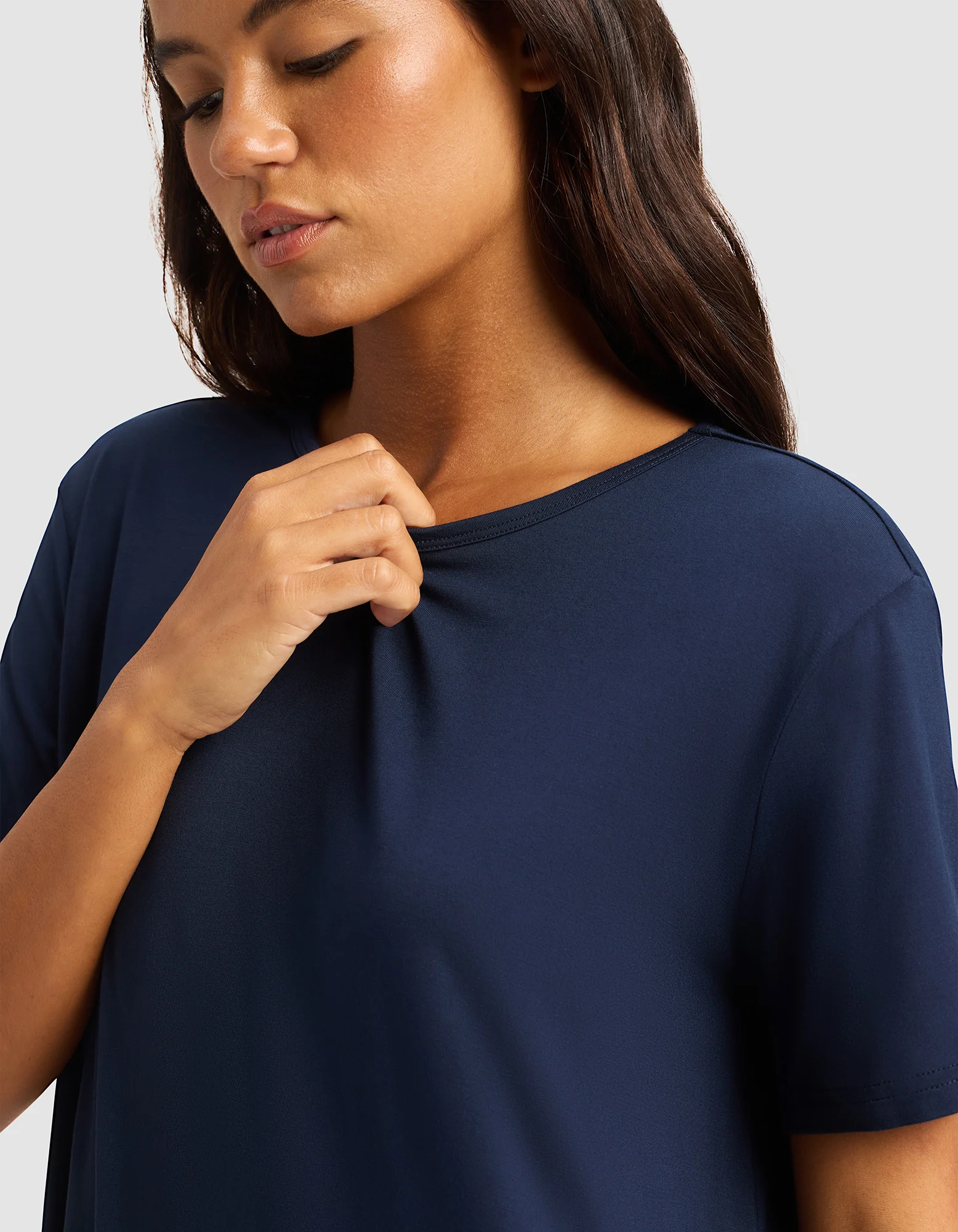 Women's Bamboo Stretch-Knit Sleep Dress - Image 41