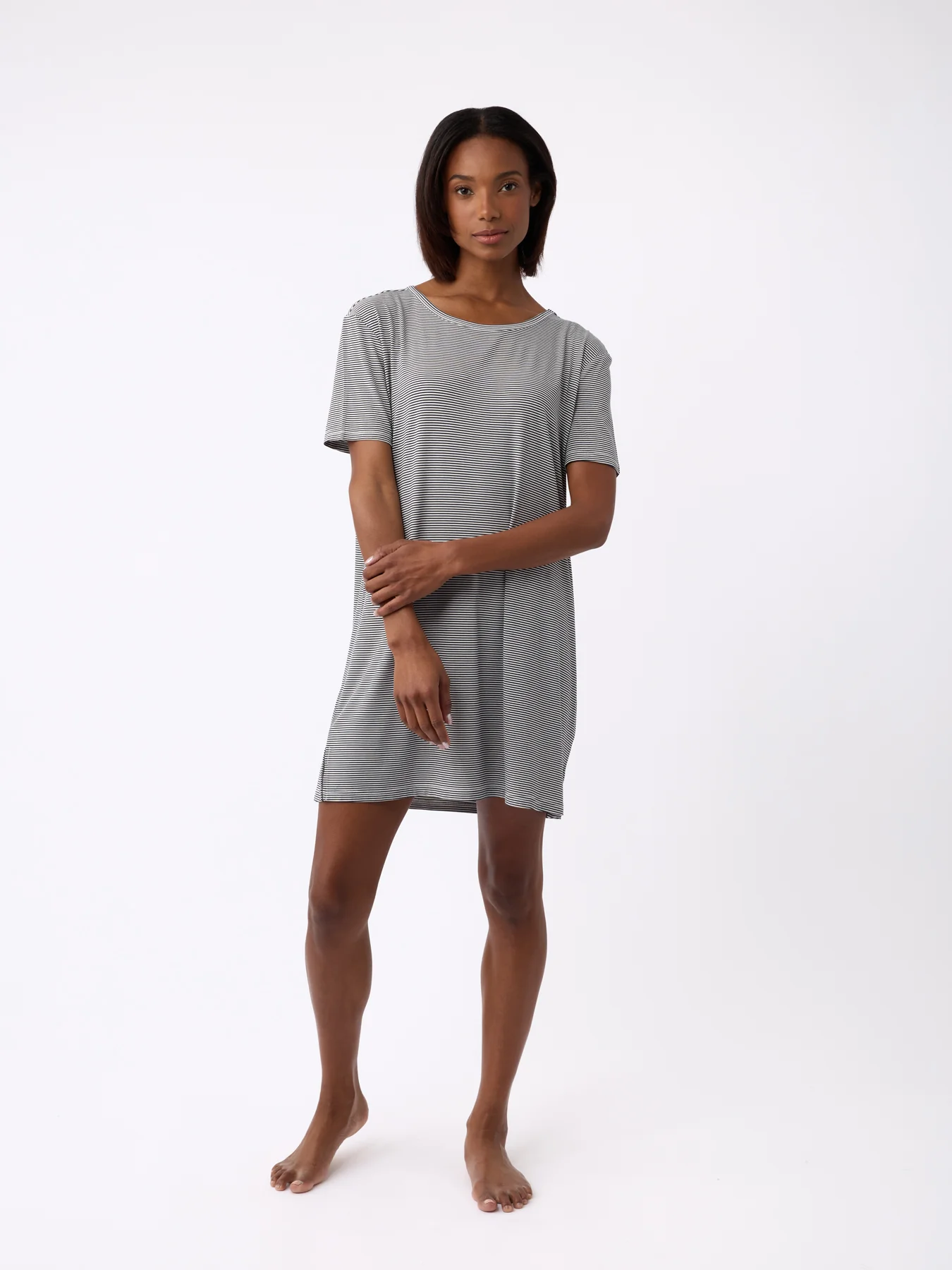 Women's Bamboo Stretch-Knit Sleep Dress - Image 42