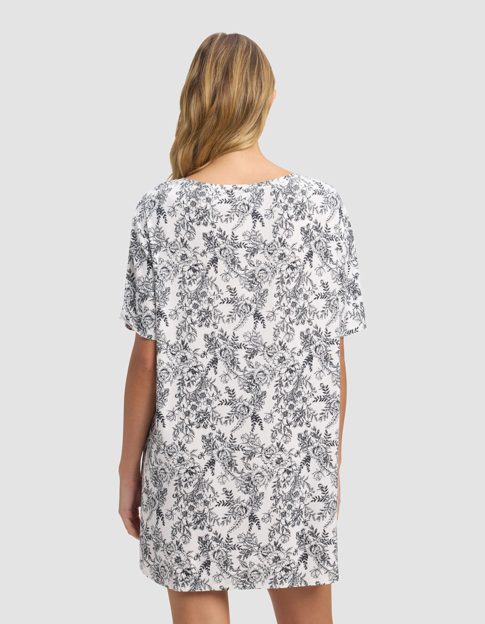 Women's Bamboo Stretch-Knit Sleep Dress - Image 50