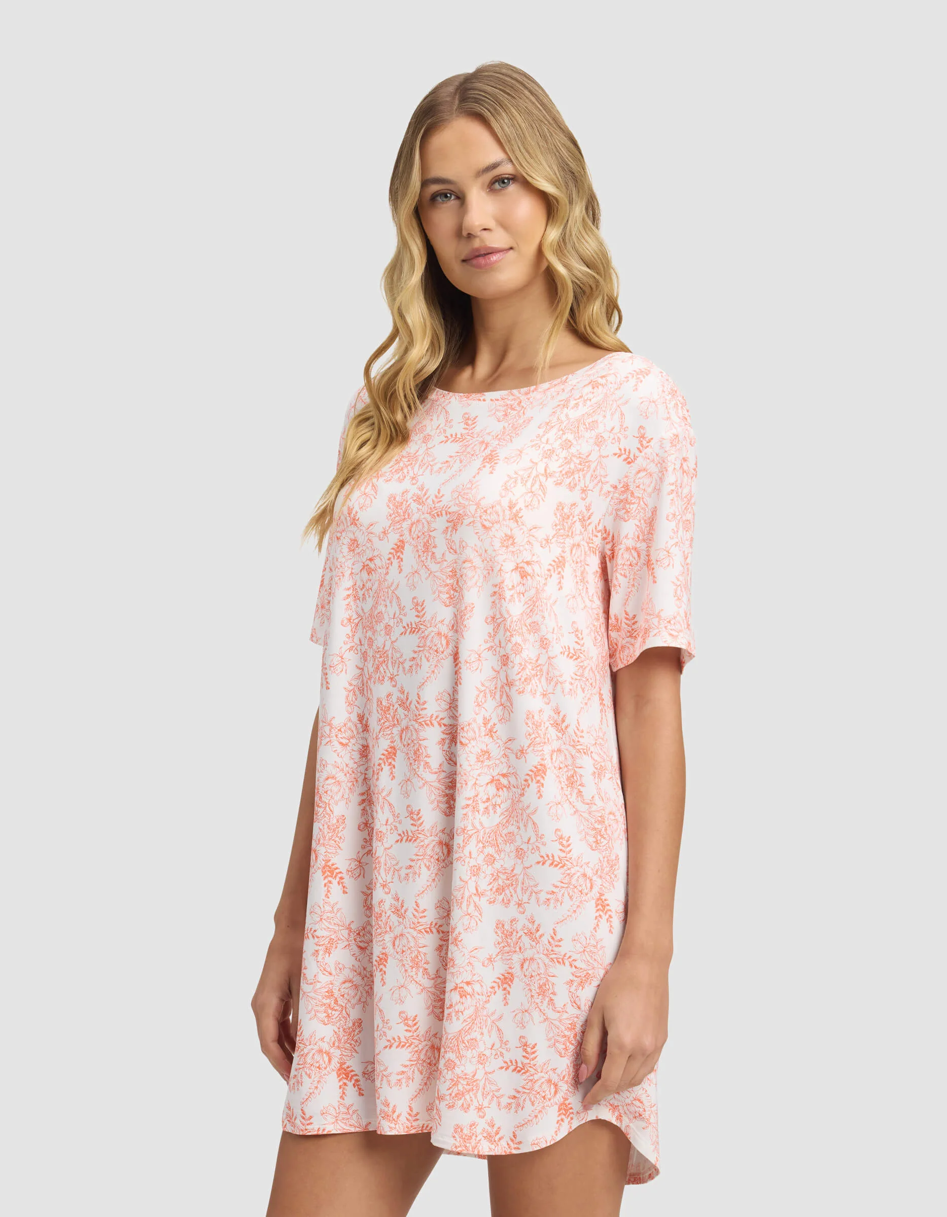 Women's Bamboo Stretch-Knit Sleep Dress - Image 8